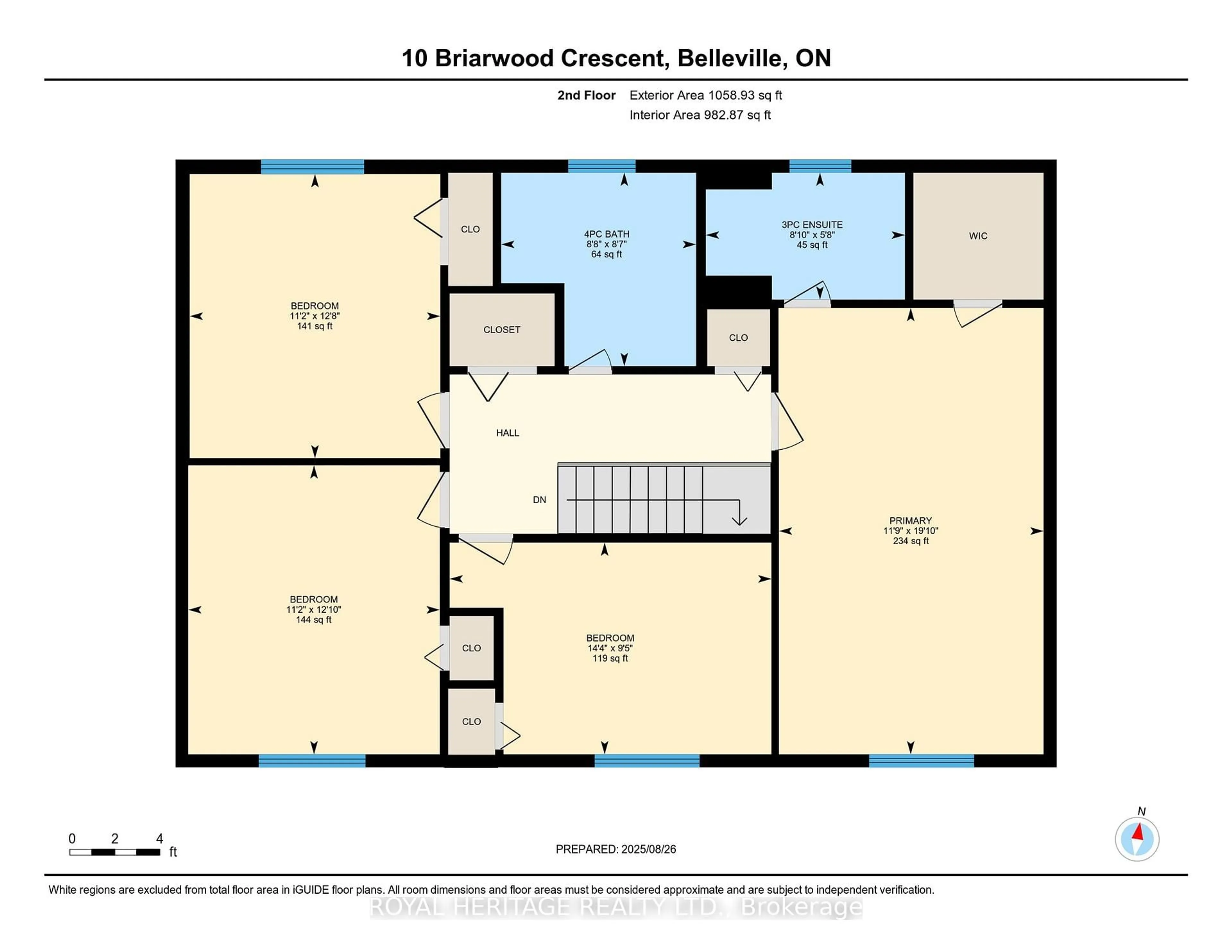 Floor plan for 10 Briarwood Cres, Belleville Ontario K8N 5J7