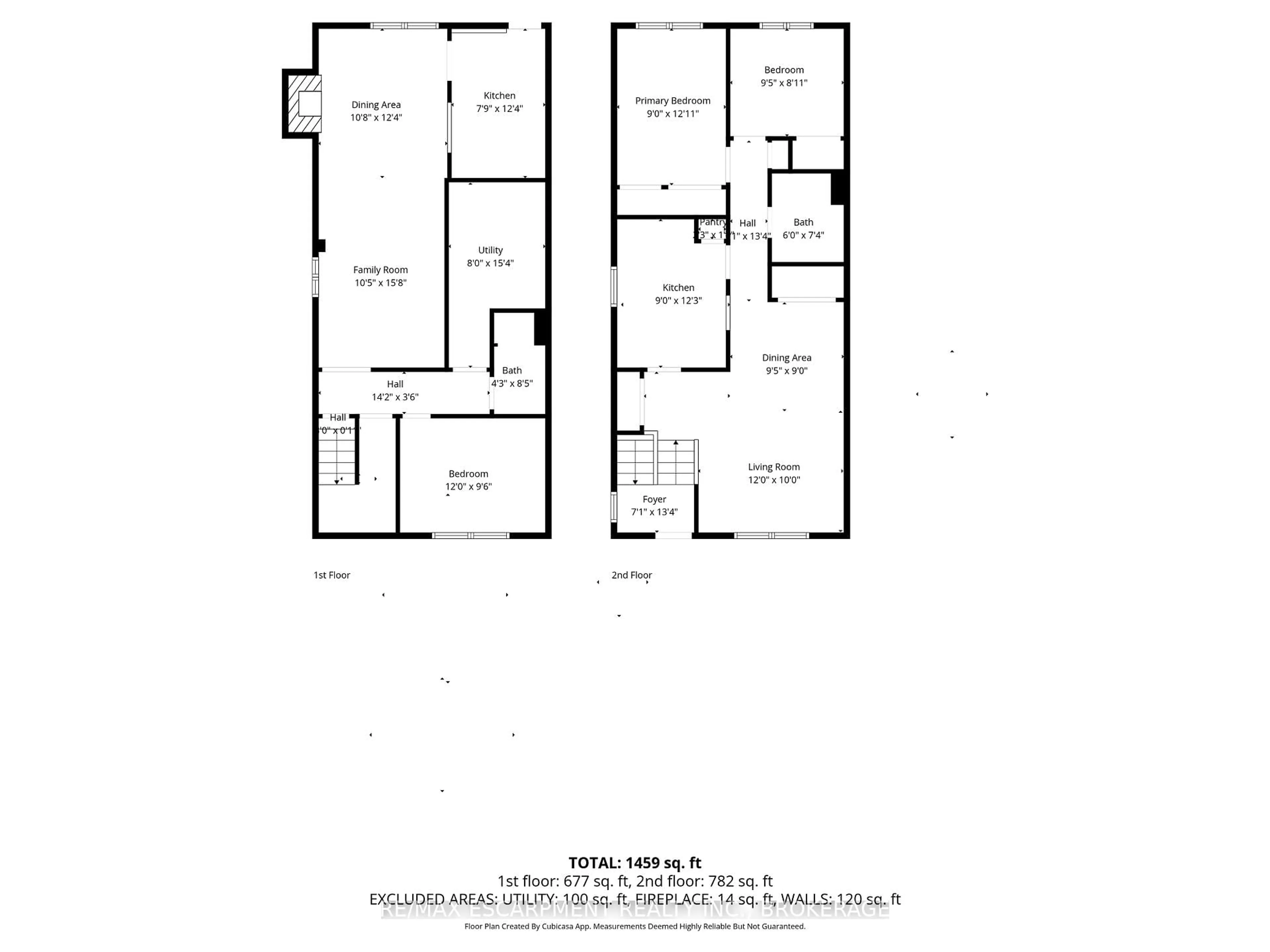 Floor plan for 121 ROCKWOOD Ave, St. Catharines Ontario L2P 3S1