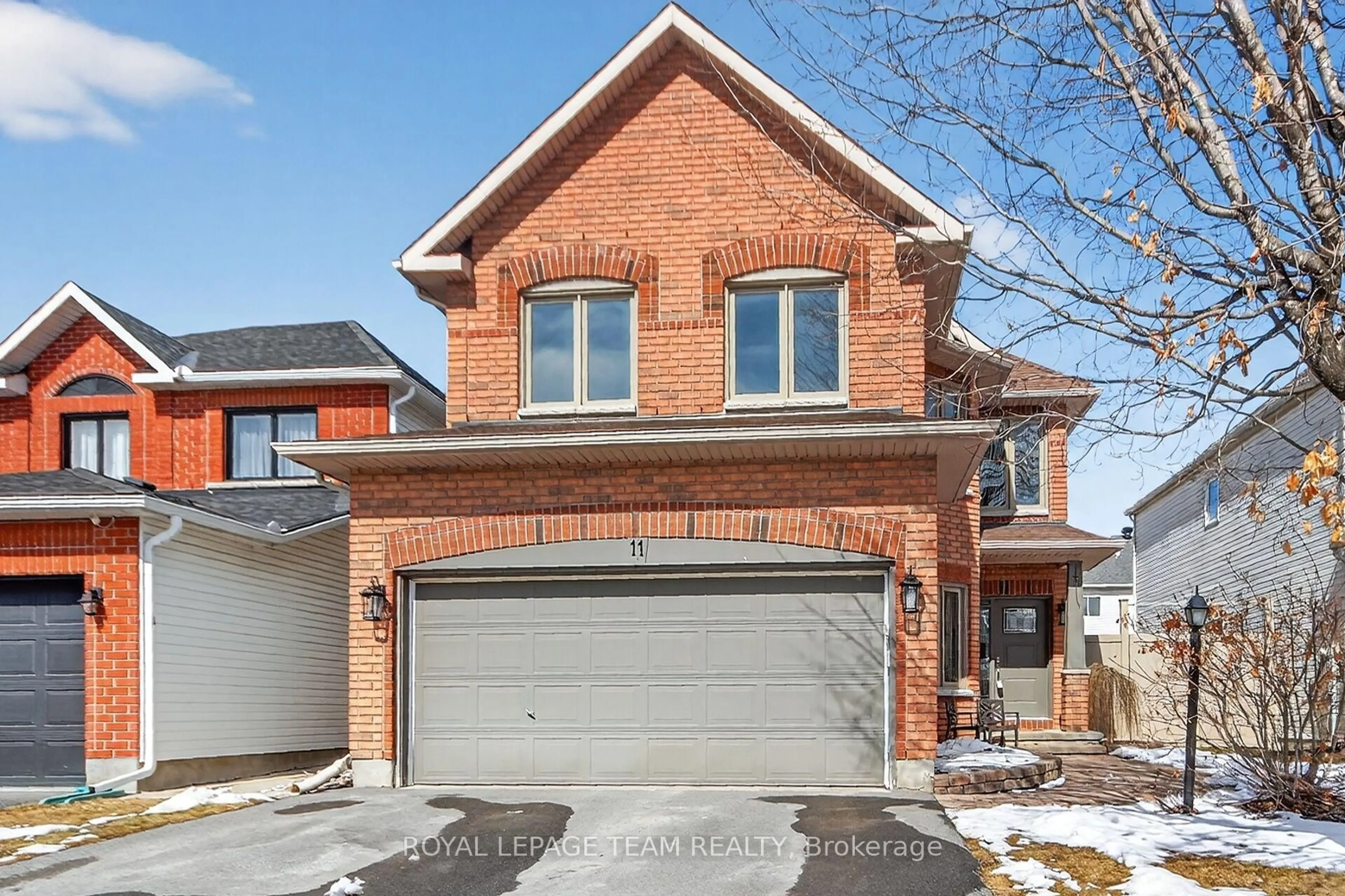 Home with brick exterior material, street for 11 Vermont Ave, Ottawa Ontario K2G 6J6