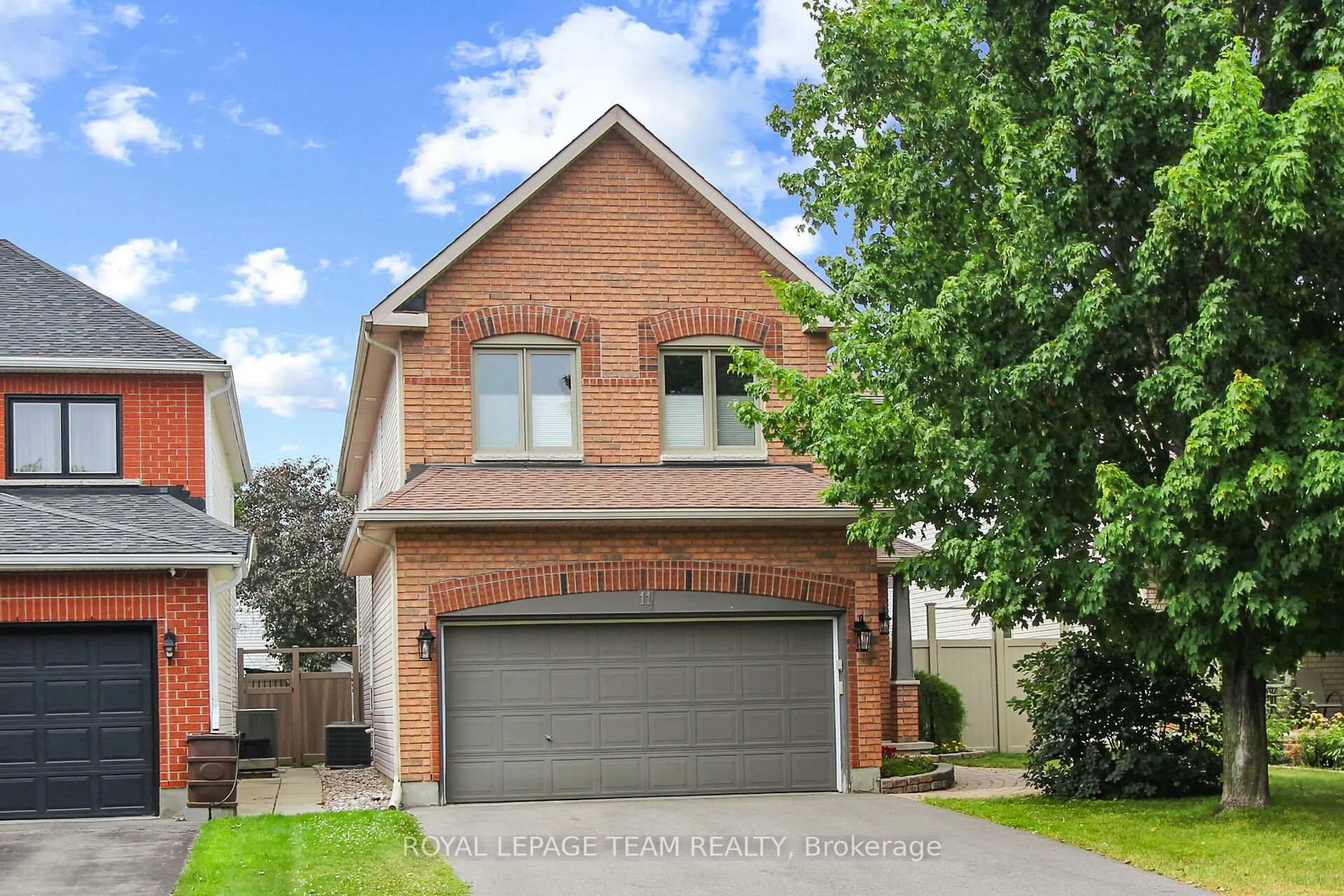 Home with brick exterior material, street for 11 Vermont Ave, Ottawa Ontario K2G 6J6