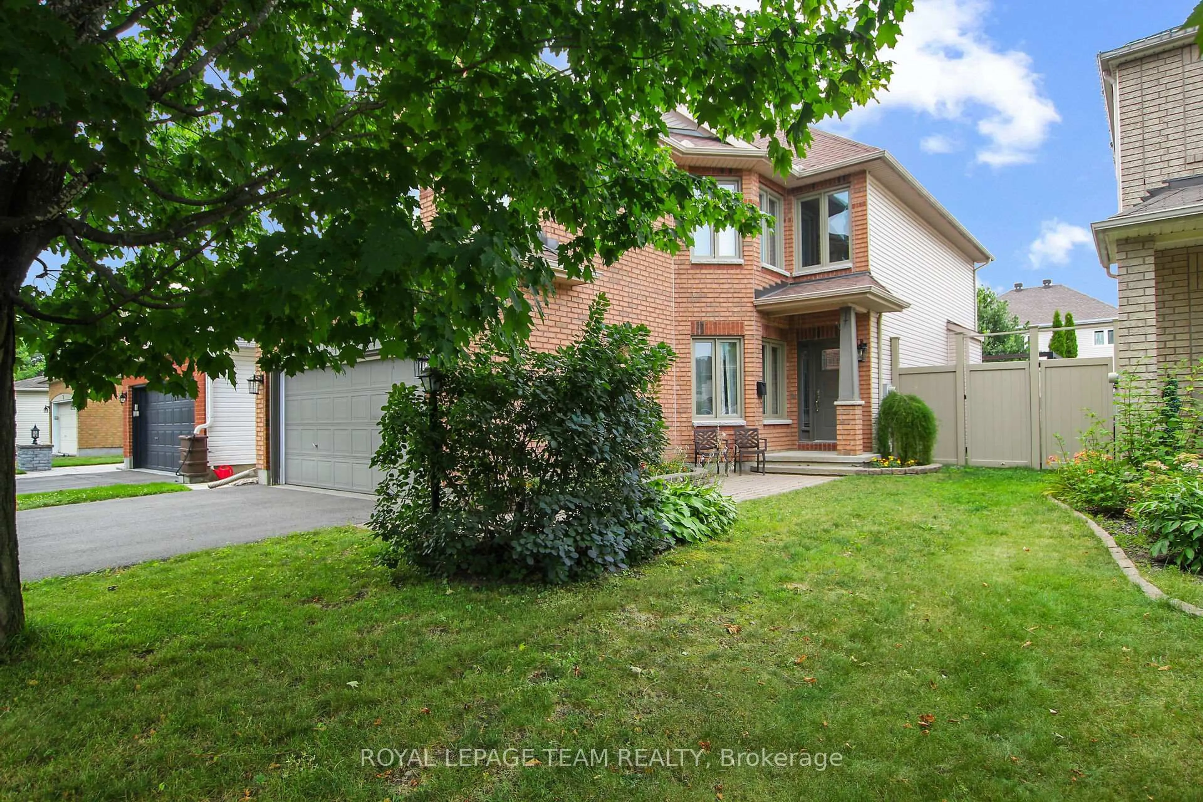 Home with brick exterior material, street for 11 Vermont Ave, Ottawa Ontario K2G 6J6