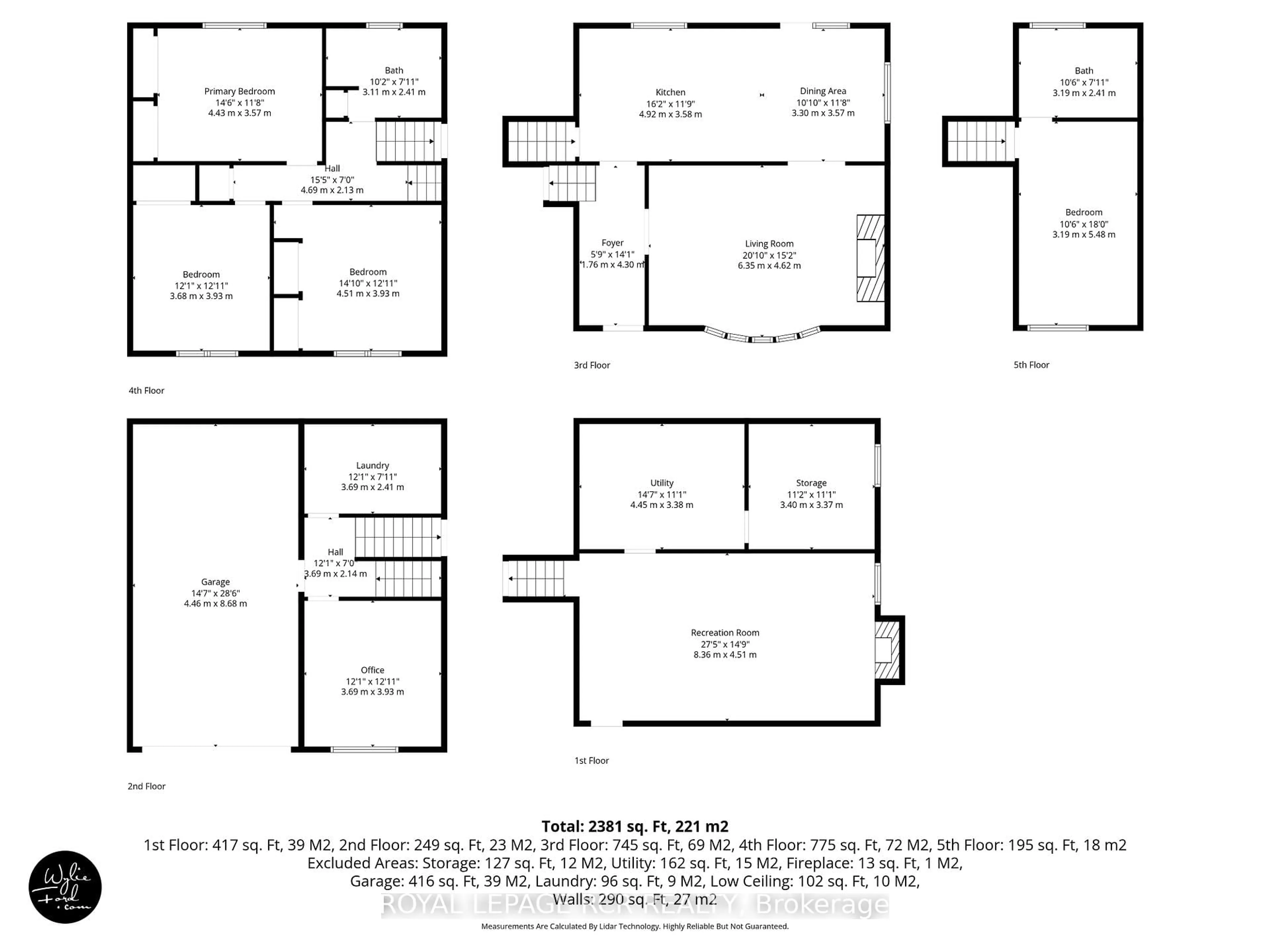 Floor plan for 18 Westvale Dr, Bracebridge Ontario P1L 1B5