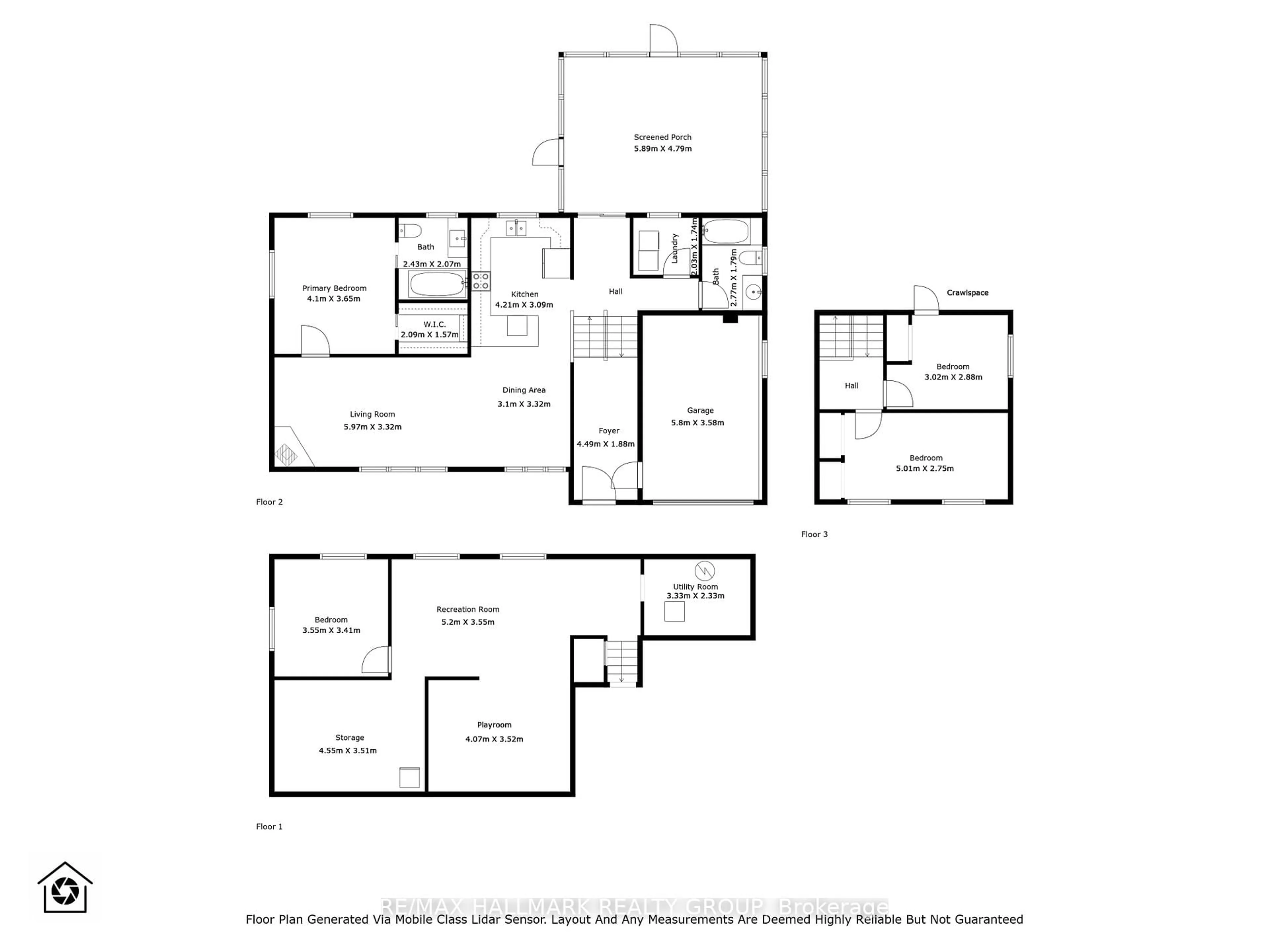 Floor plan for 2656 Canaan Rd, Sarsfield Ontario K0A 3E0