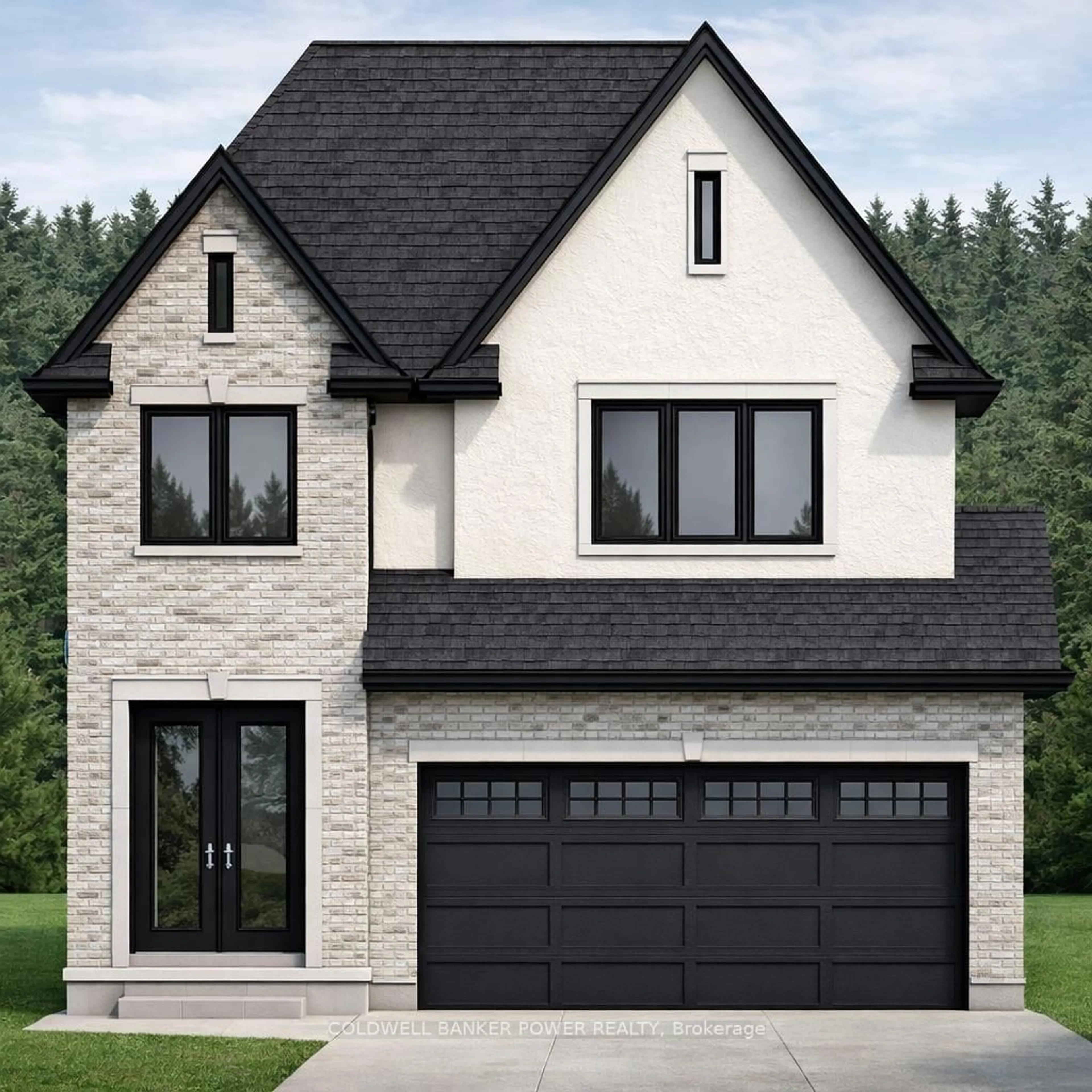Home with brick exterior material, street for Lot 129 Darwin Cres, London South Ontario N6P 0K2