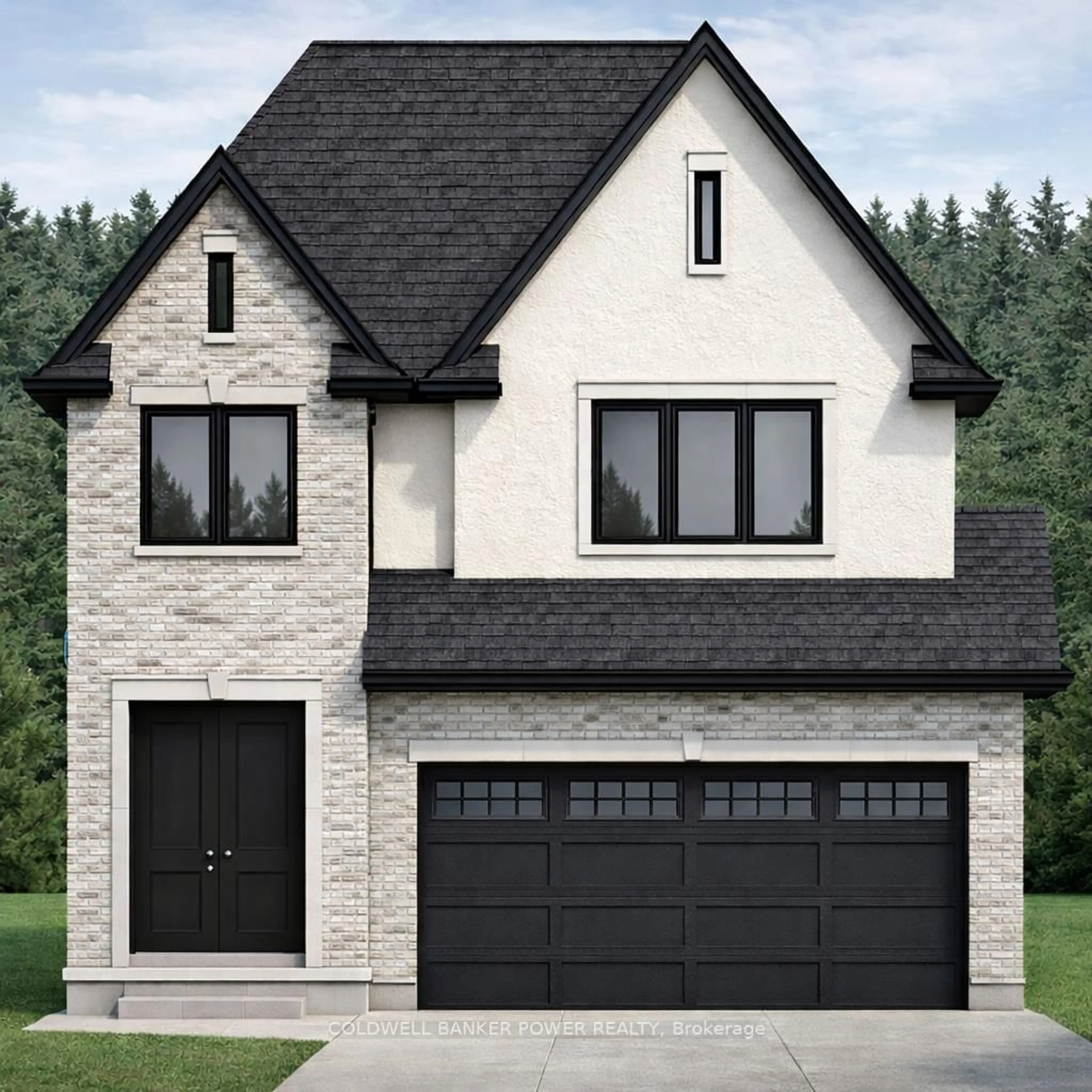 Home with brick exterior material, street for Lot 129 Darwin Cres, London South Ontario N6P 0K2