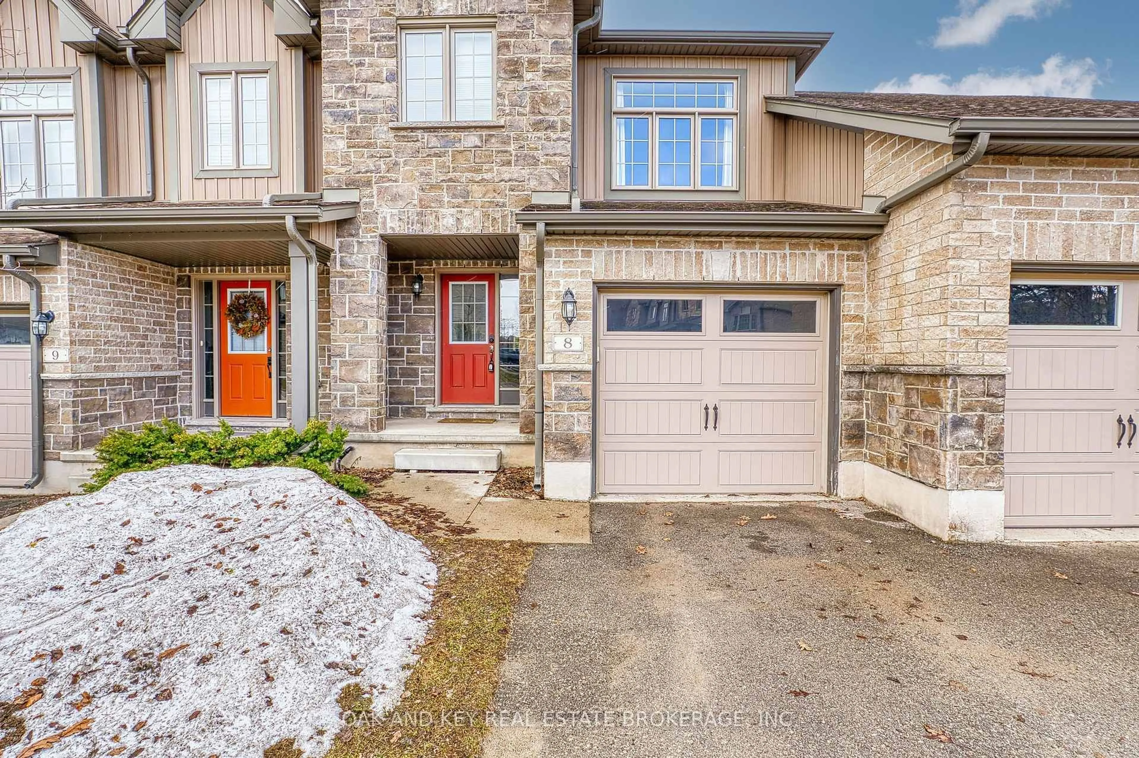 Home with brick exterior material, street for 55 Harrison St #8, Stratford Ontario N5A 0C9