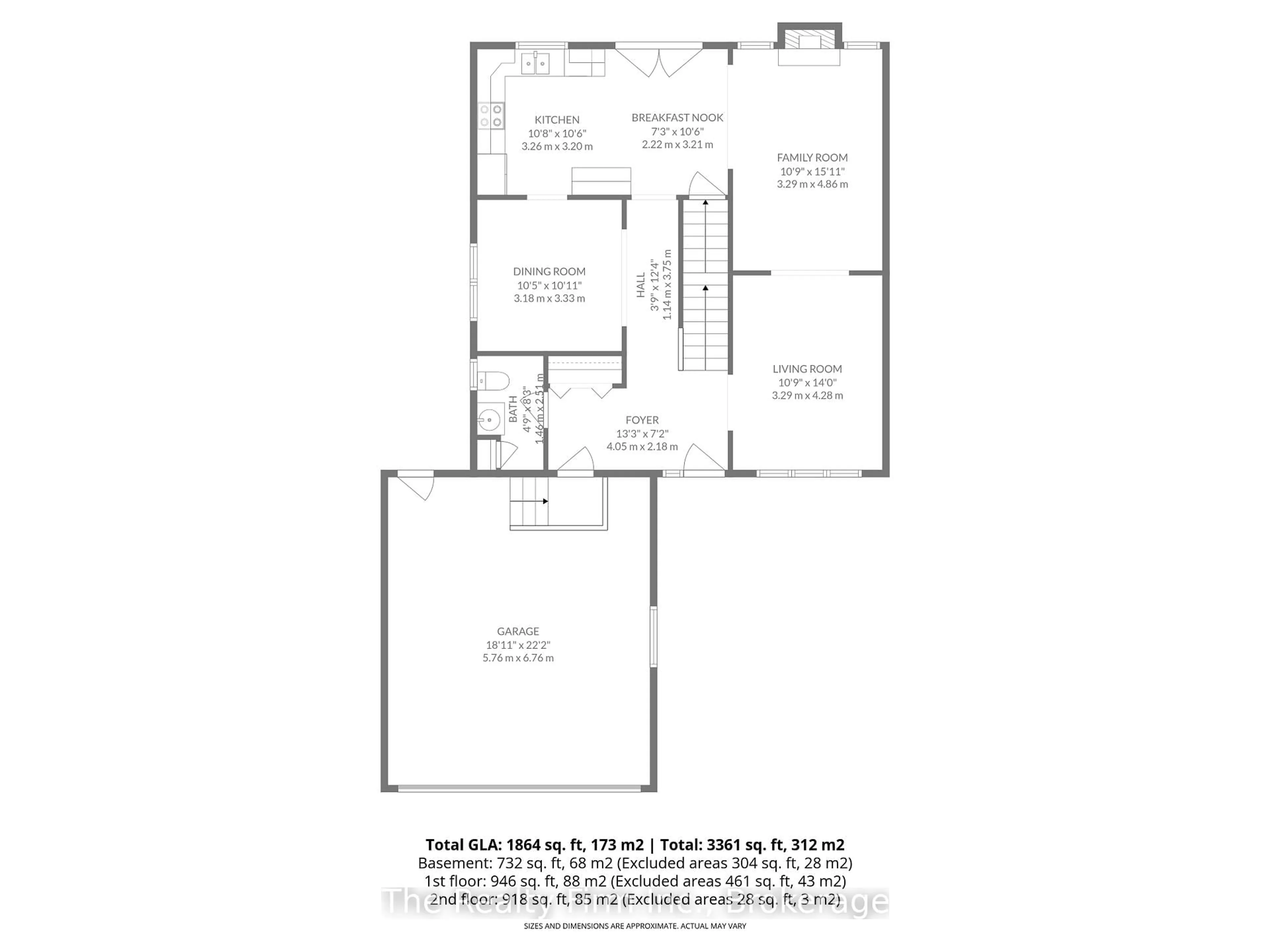 Floor plan for 234 Ferguson Dr, Woodstock Ontario N4V 1B3