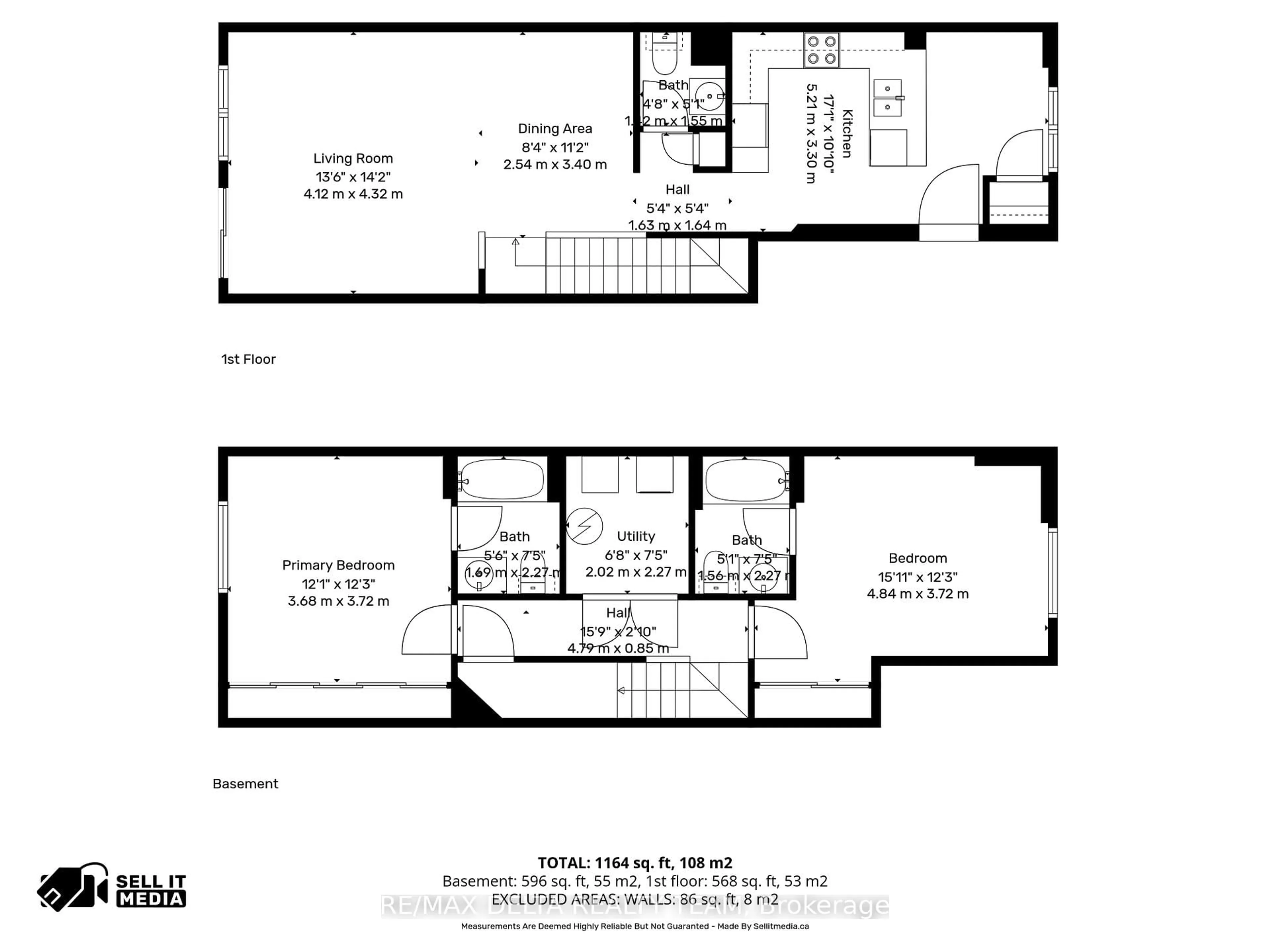 Floor plan for 2333 Esprit Dr #121, Ottawa Ontario K4A 0T4