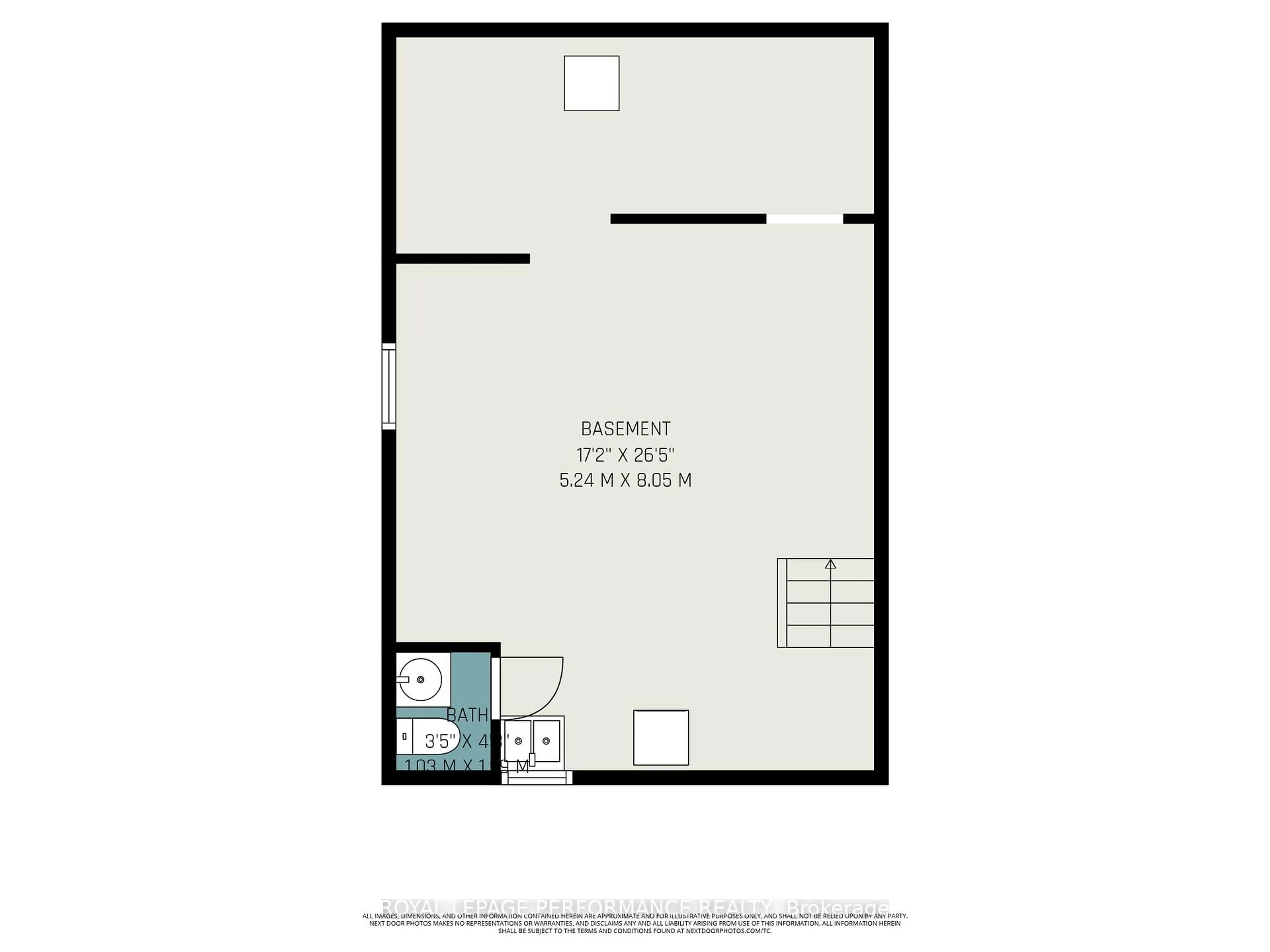 Floor plan for 395 Second Ave, Ottawa Ontario K1S 2J3