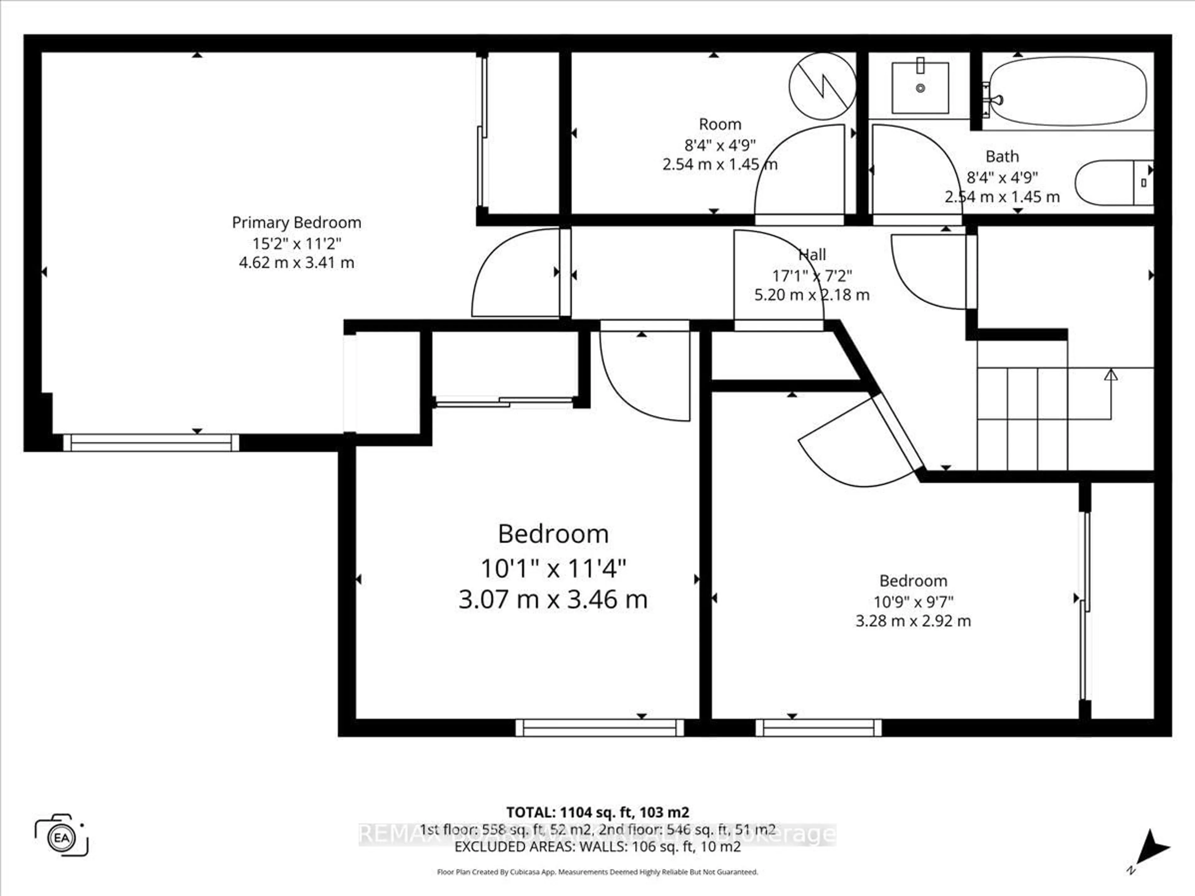 Floor plan for 802 St. Andre Dr #46A, Ottawa Ontario K1C 4R3