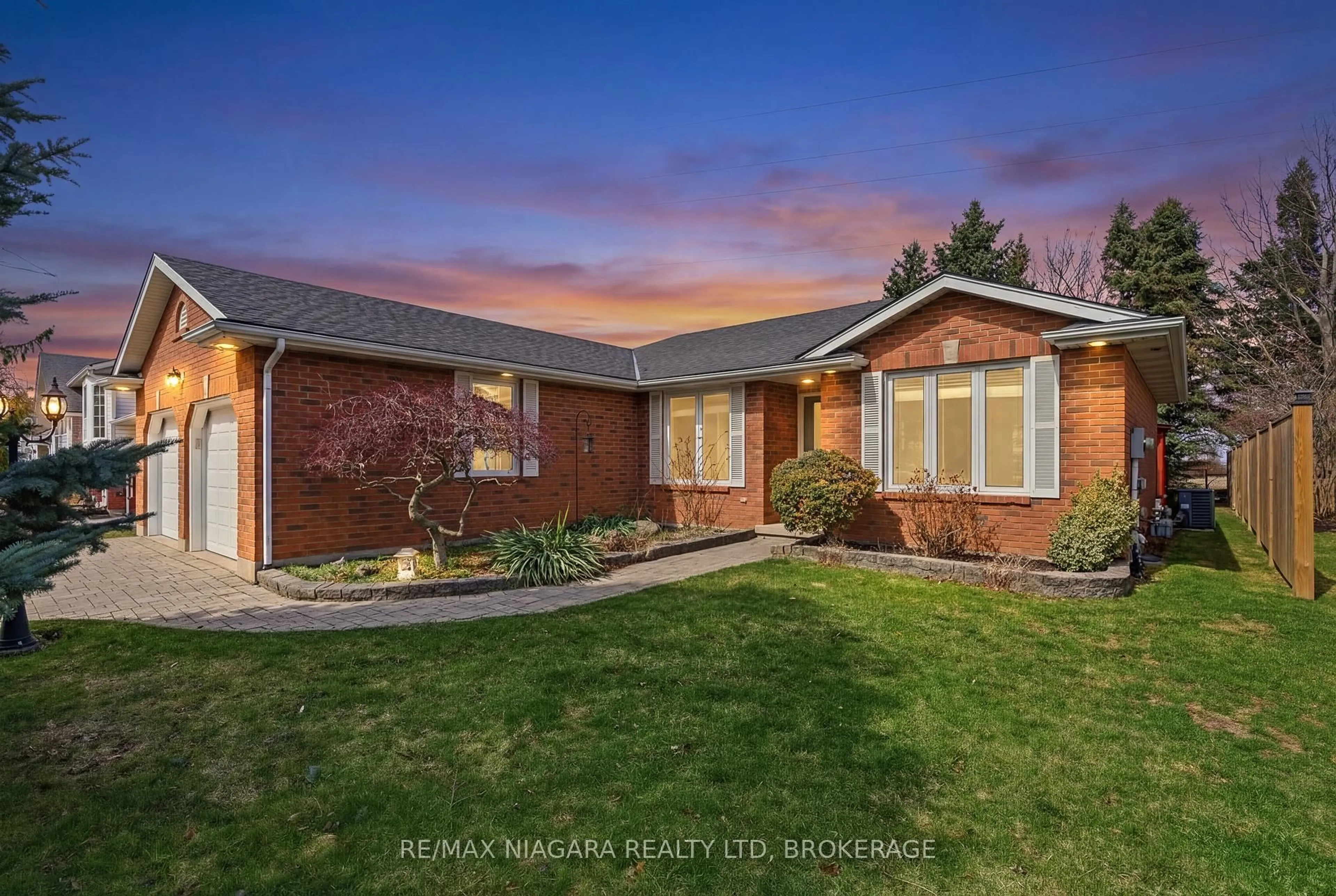 Home with brick exterior material, street for 7865 Bishop Ave, Niagara Falls Ontario L2H 3C6