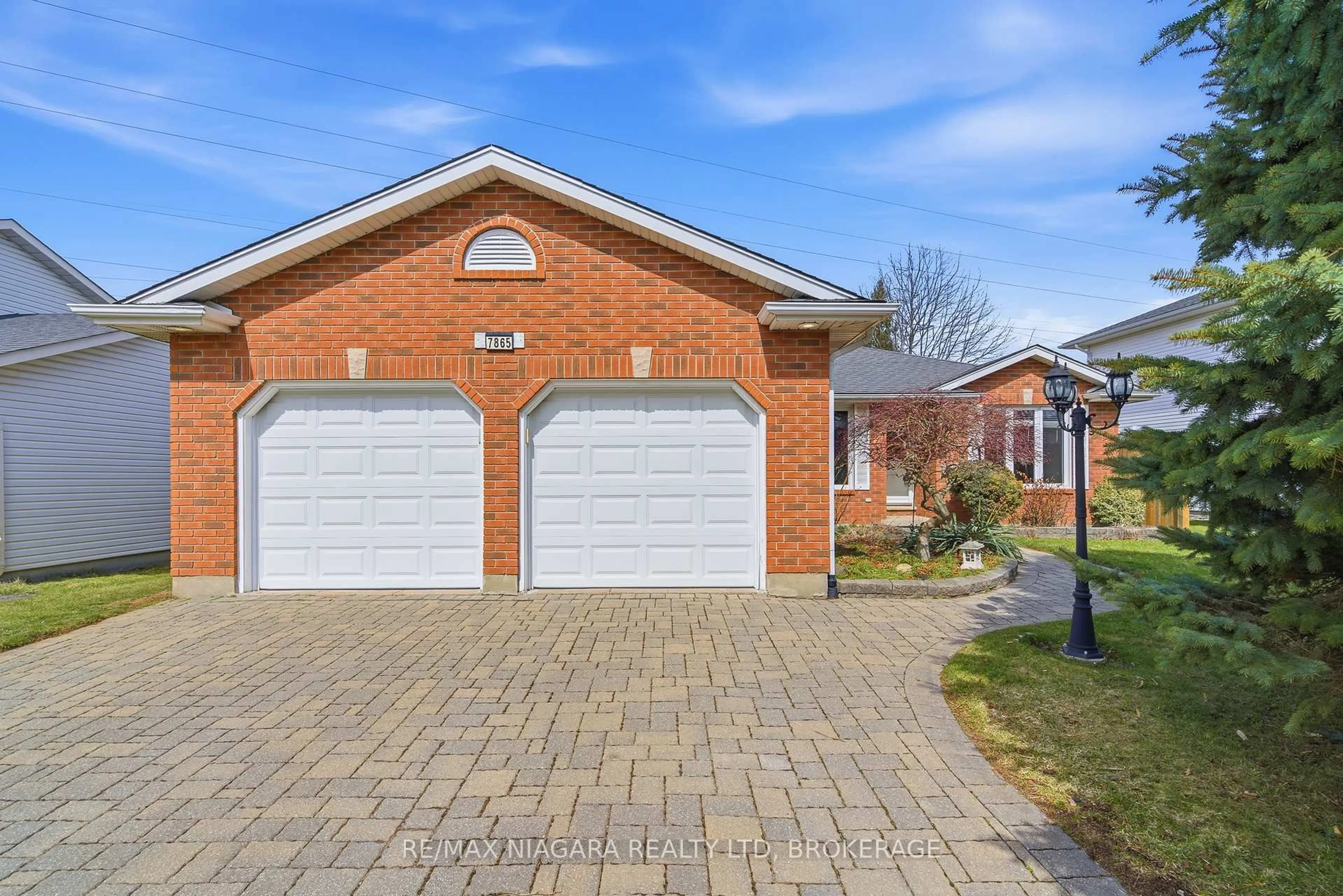 Home with brick exterior material, street for 7865 Bishop Ave, Niagara Falls Ontario L2H 3C6
