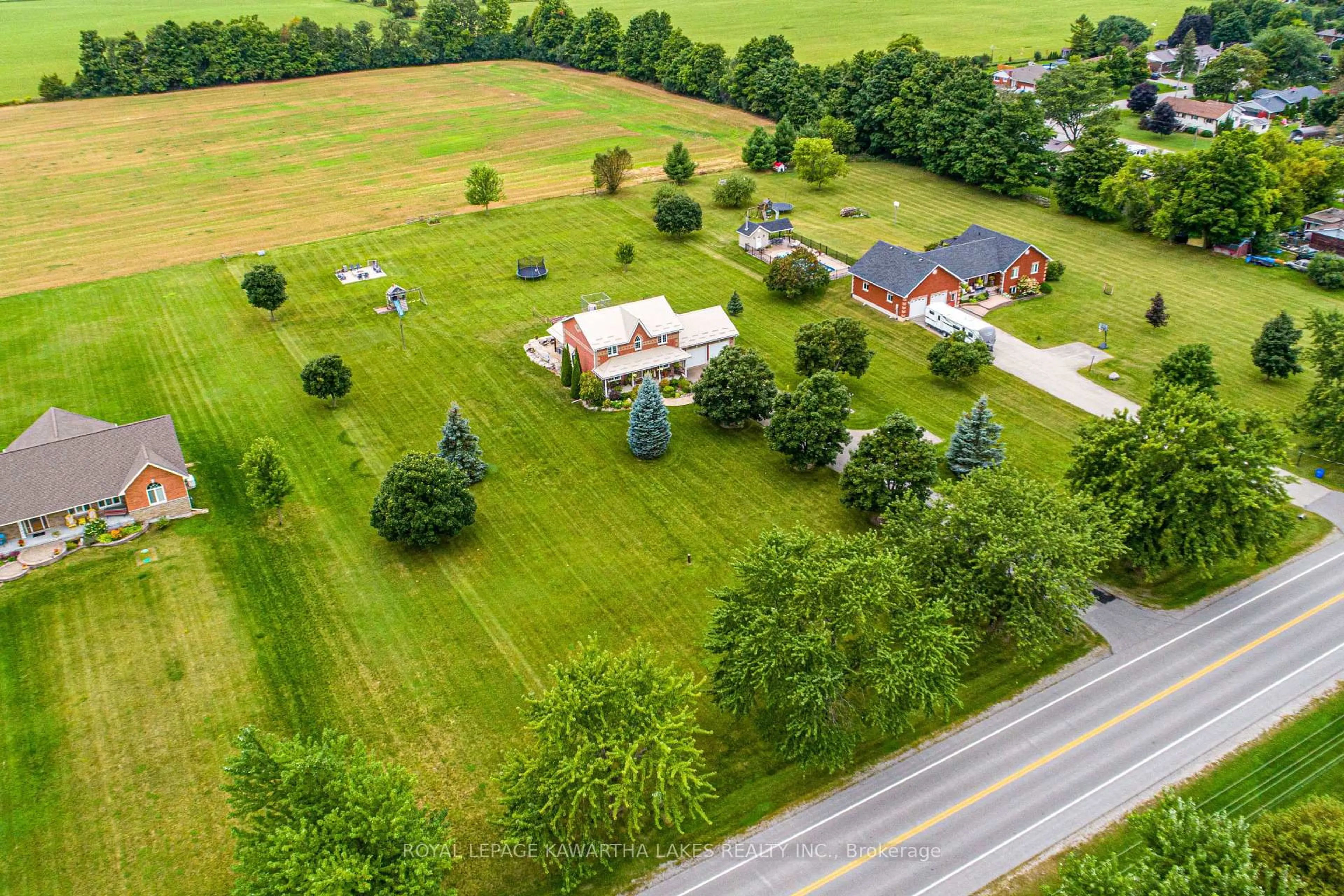 A pic from outside/outdoor area/front of a property/back of a property/a pic from drone, unknown for 929 Eldon Rd, Kawartha Lakes Ontario K0M 2M0