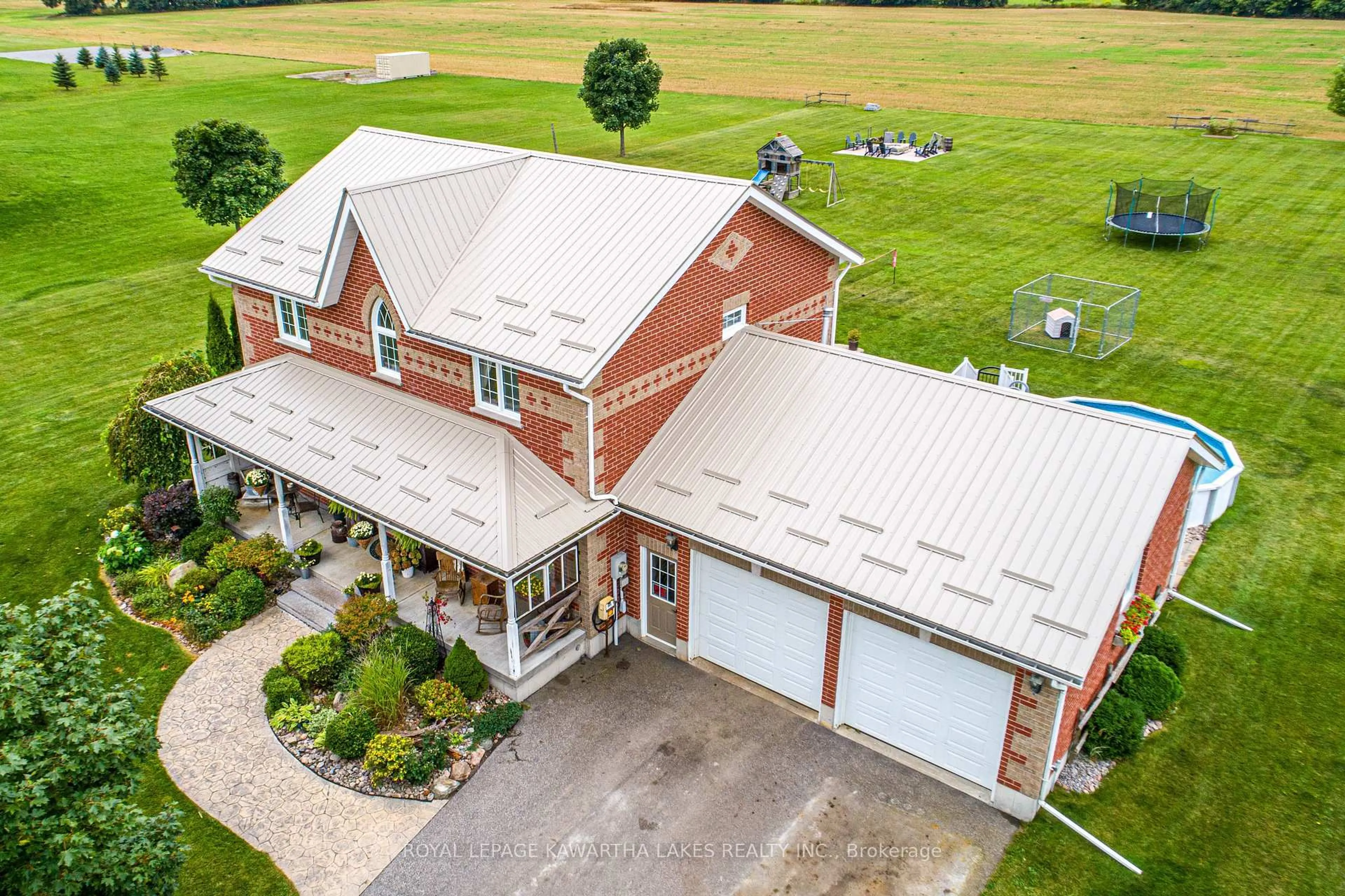 A pic from outside/outdoor area/front of a property/back of a property/a pic from drone, building for 929 Eldon Rd, Kawartha Lakes Ontario K0M 2M0