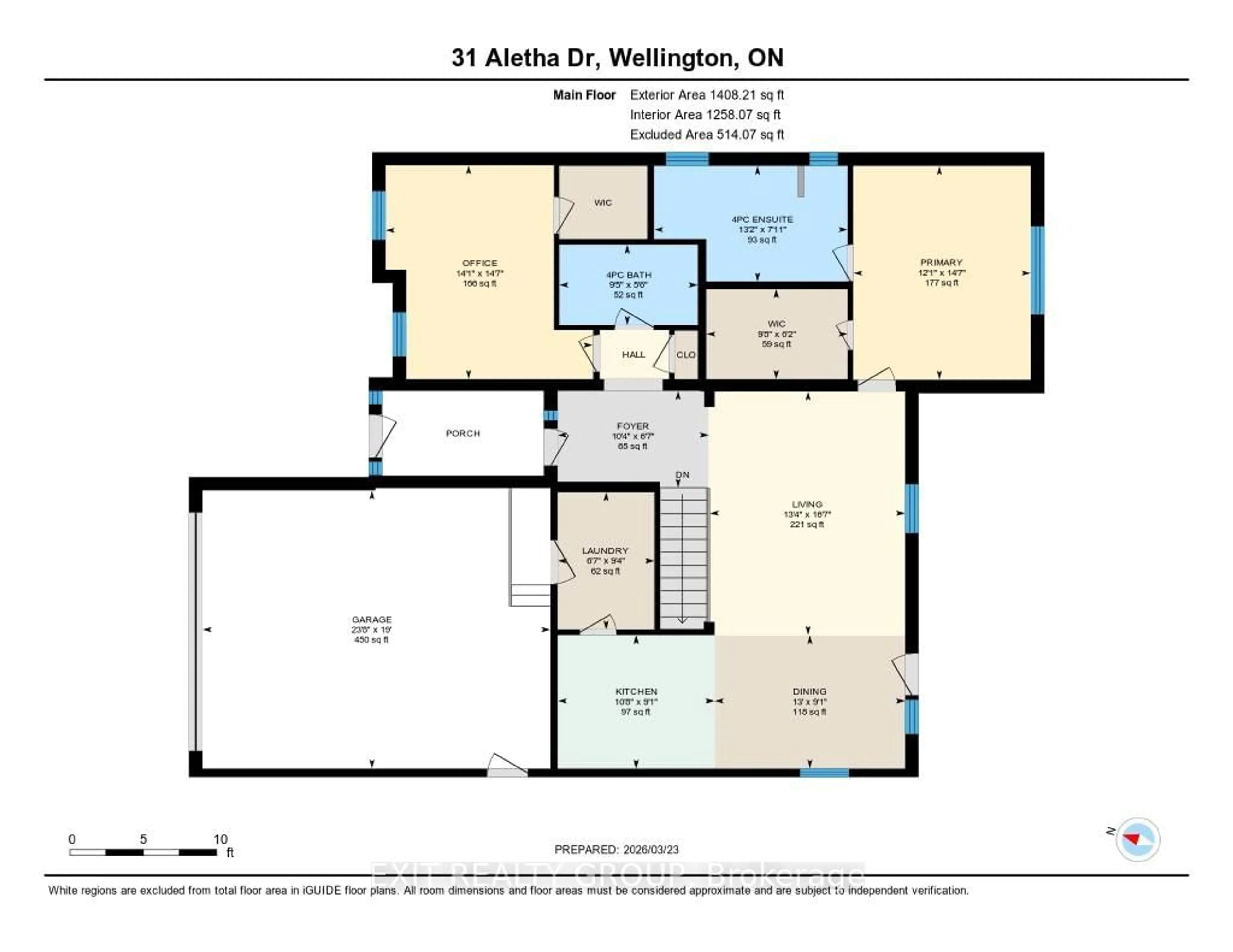 Floor plan for 31 Aletha Dr, Prince Edward County Ontario K0K 3L0