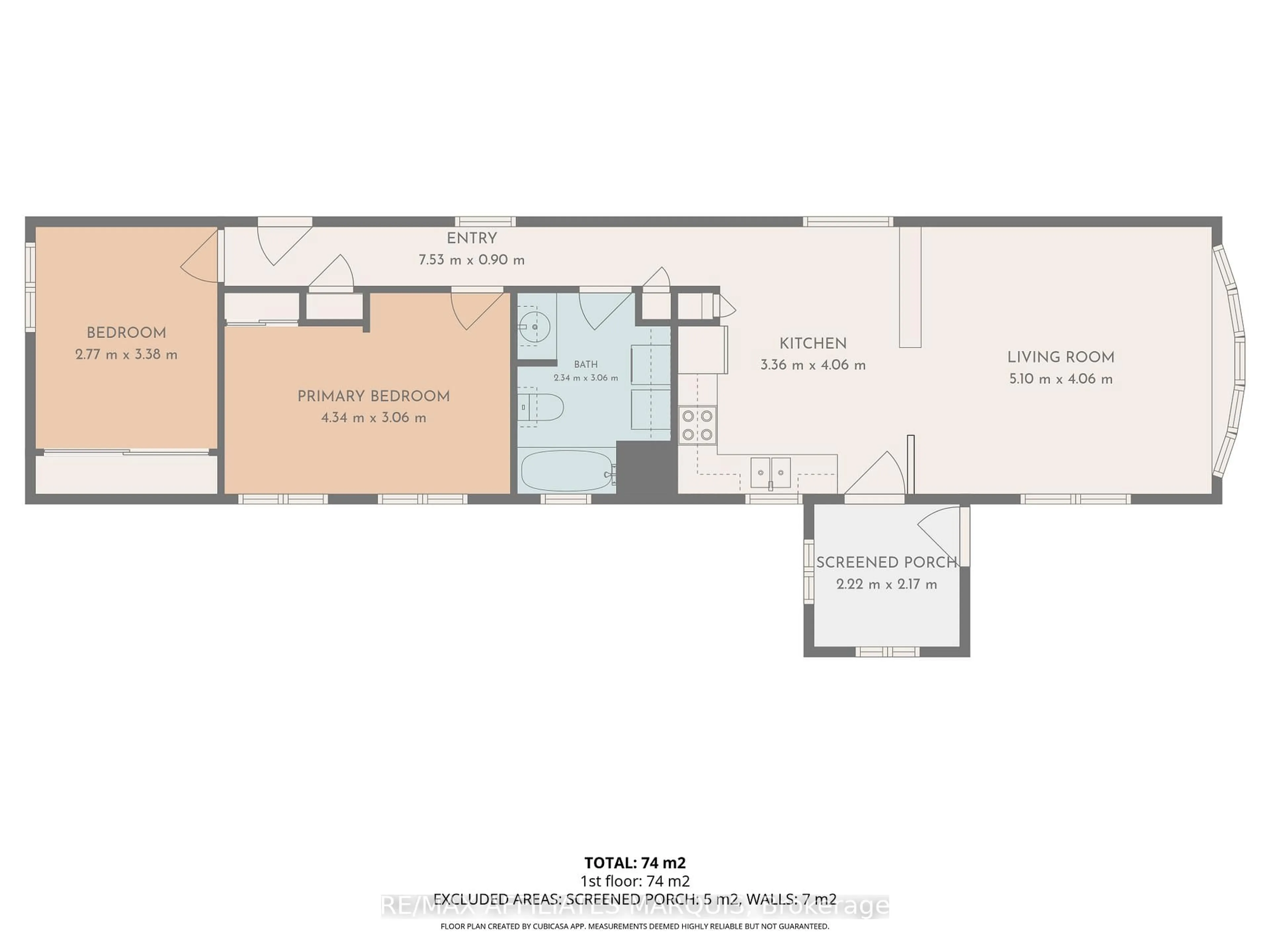 Floor plan for 6 Bridle Path, Rideau Lakes Ontario K7A 4S5
