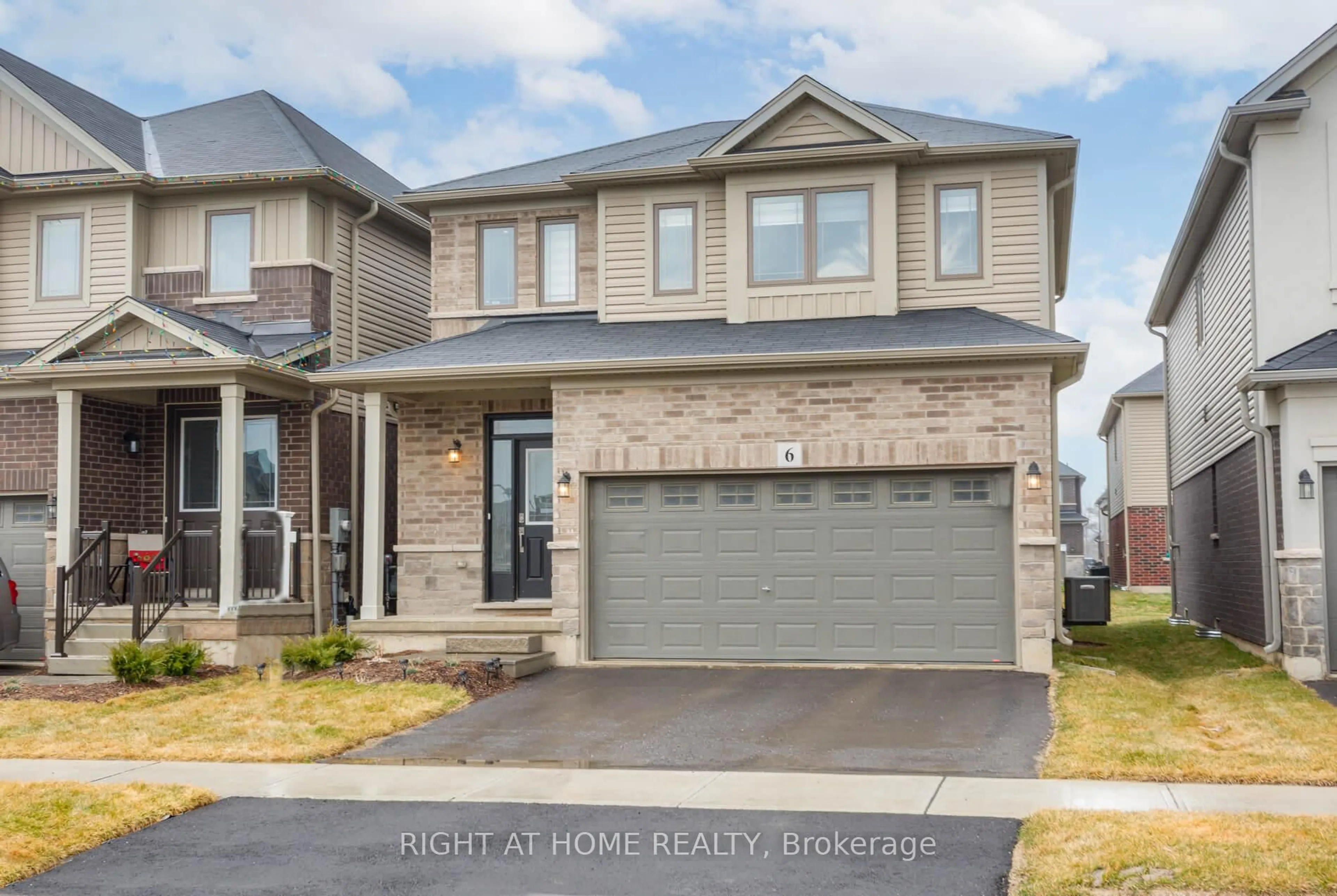 Home with brick exterior material, street for 6 Broddy Ave, Brantford Ontario N3T 0V2