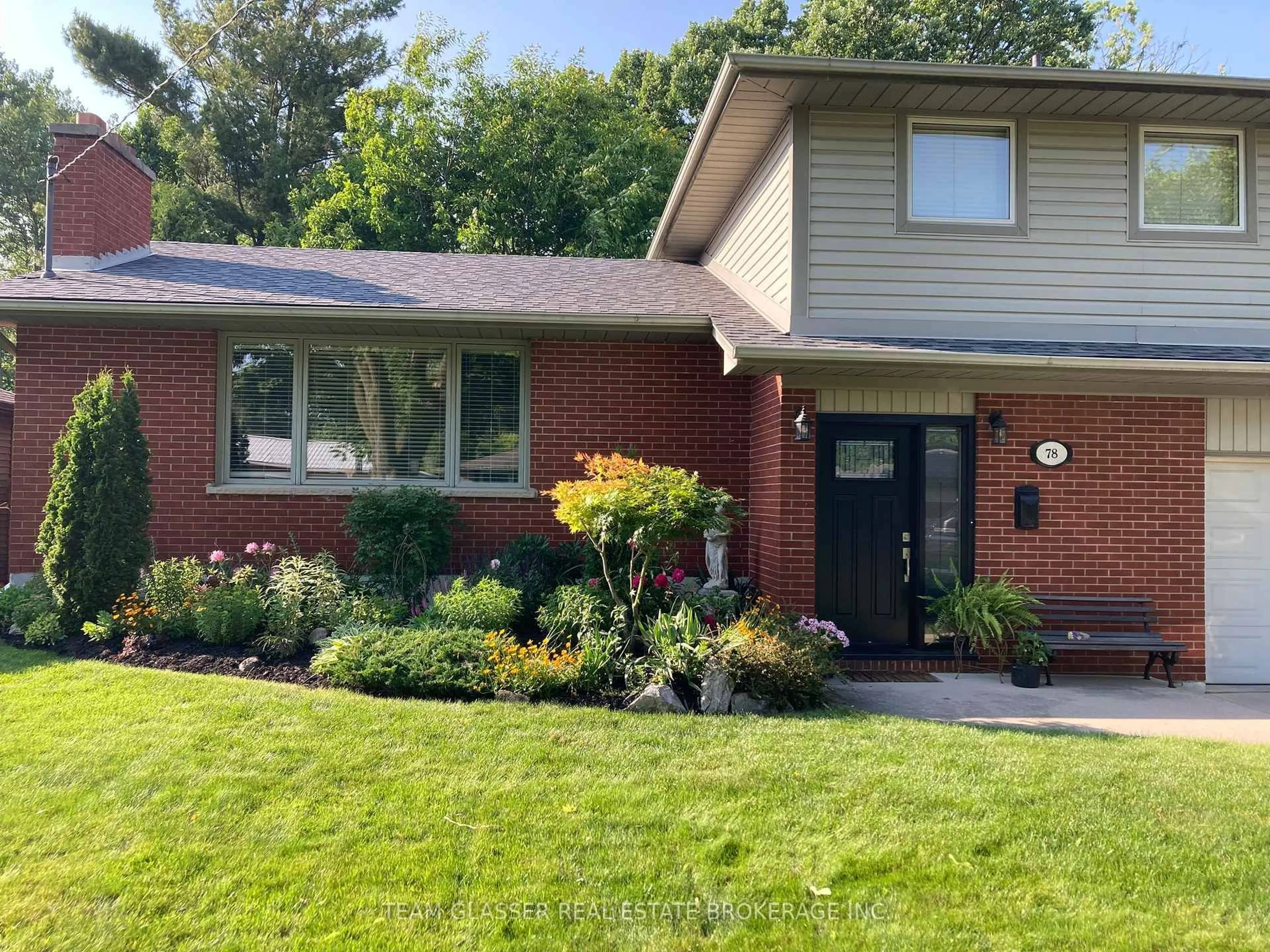 Home with brick exterior material, street for 78 Dennis Ave, London South Ontario N6P 1B5