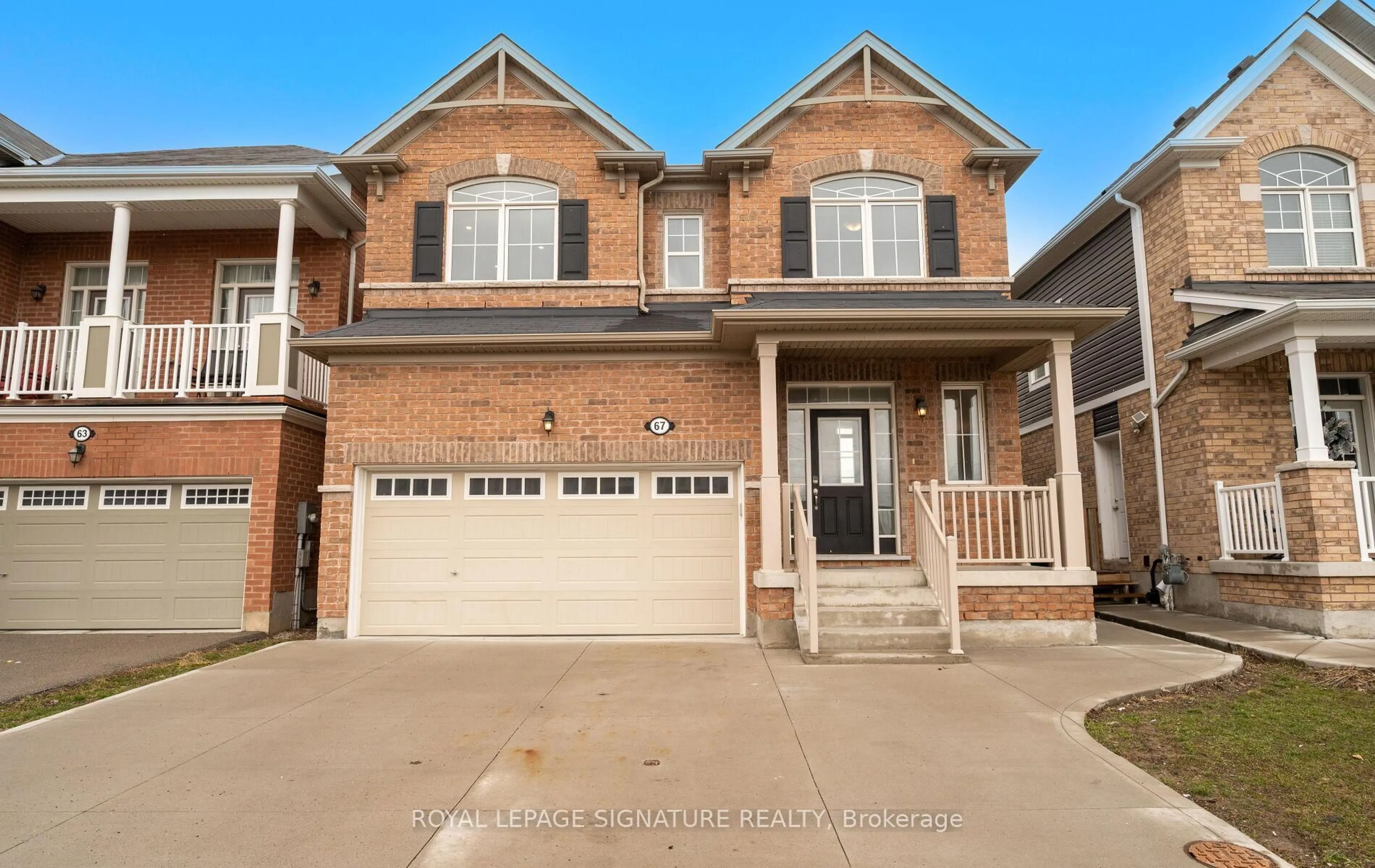 Home with brick exterior material, street for 67 Watermill St, Kitchener Ontario N2P 0H4