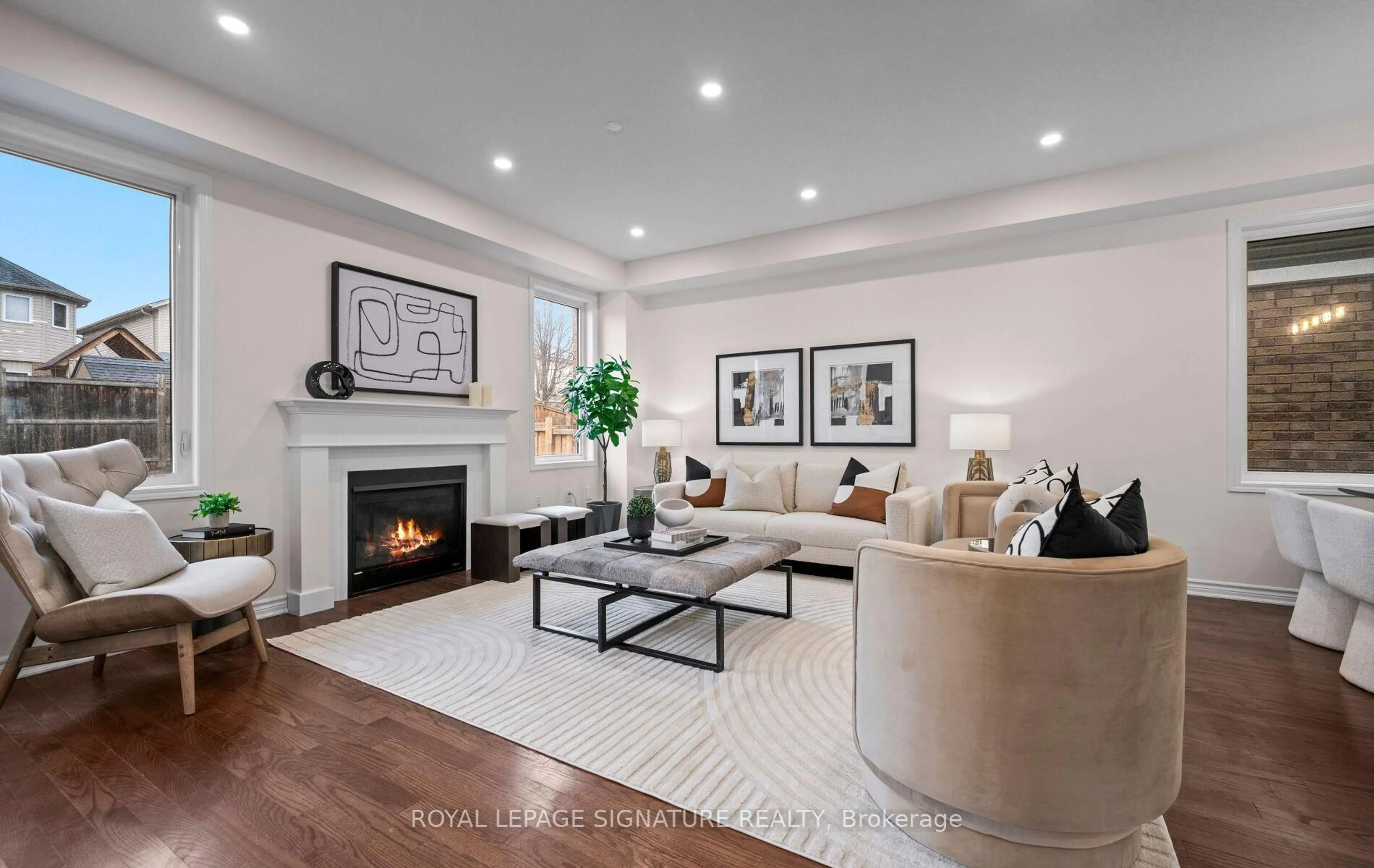 Living room with furniture, unknown for 67 Watermill St, Kitchener Ontario N2P 0H4