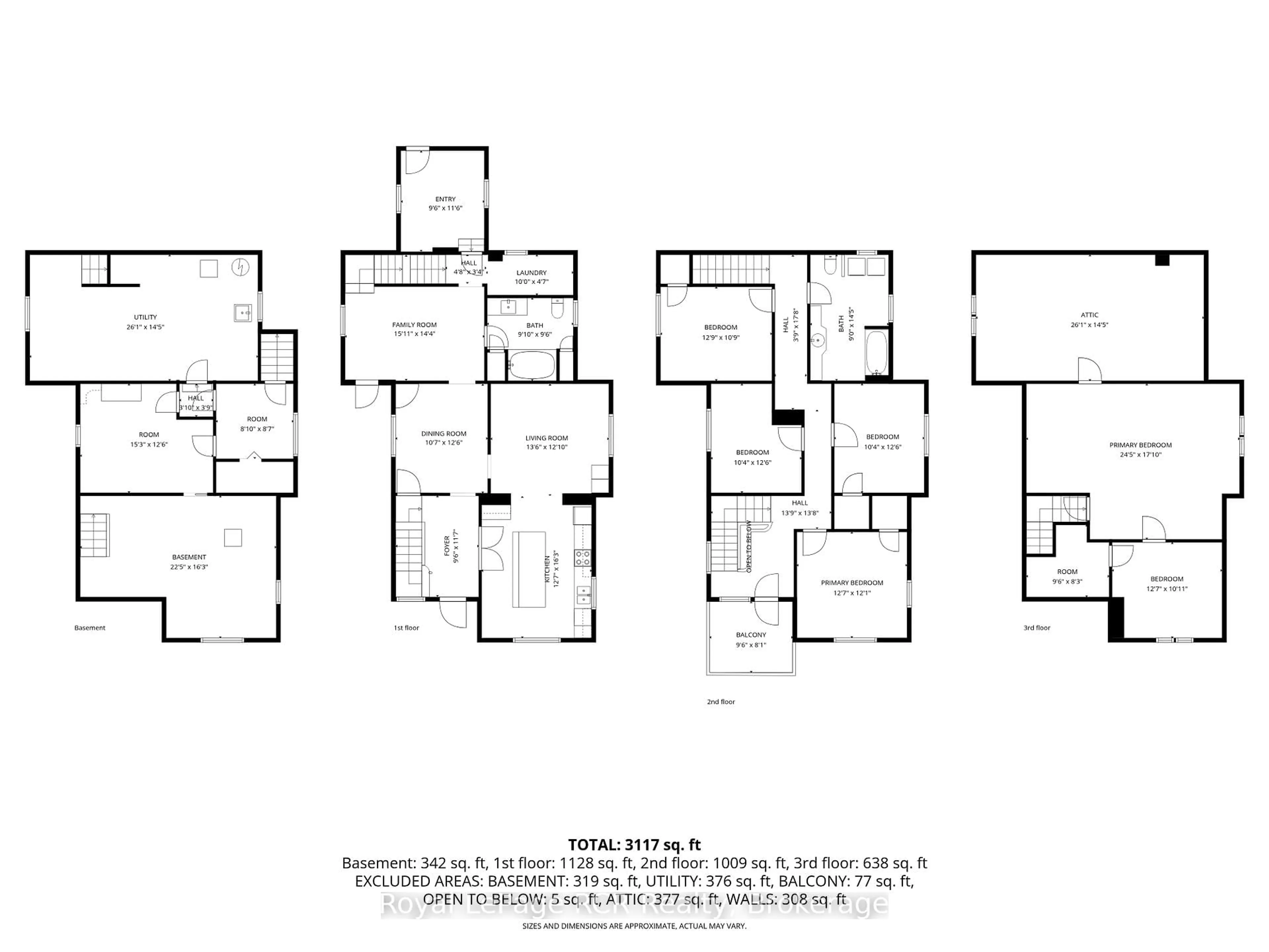 Floor plan for 271 8th St, Hanover Ontario N4N 1J6
