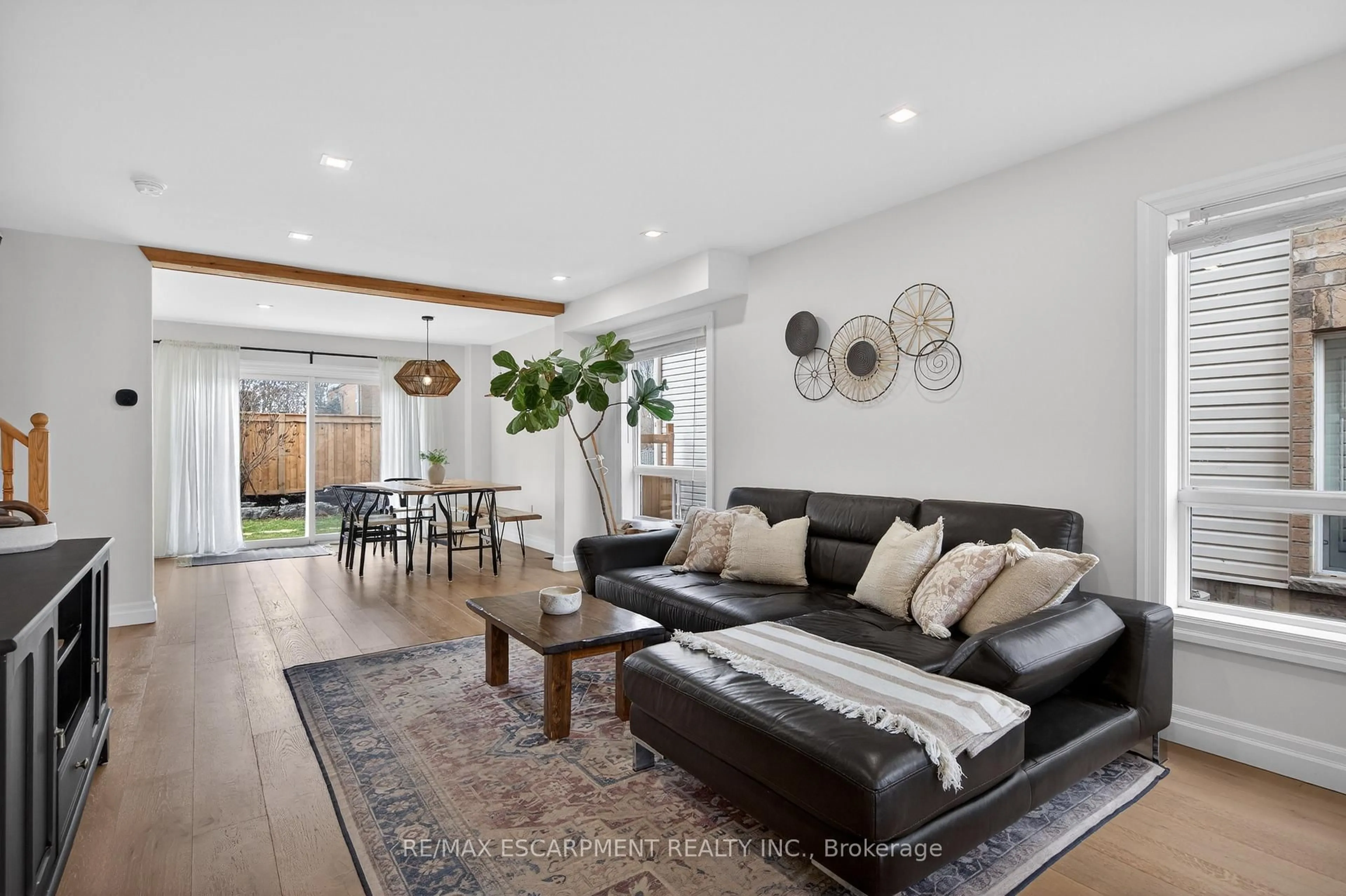 Living room with furniture, unknown for 99 Fiddlehead Cres, Hamilton Ontario L8B 0Y1