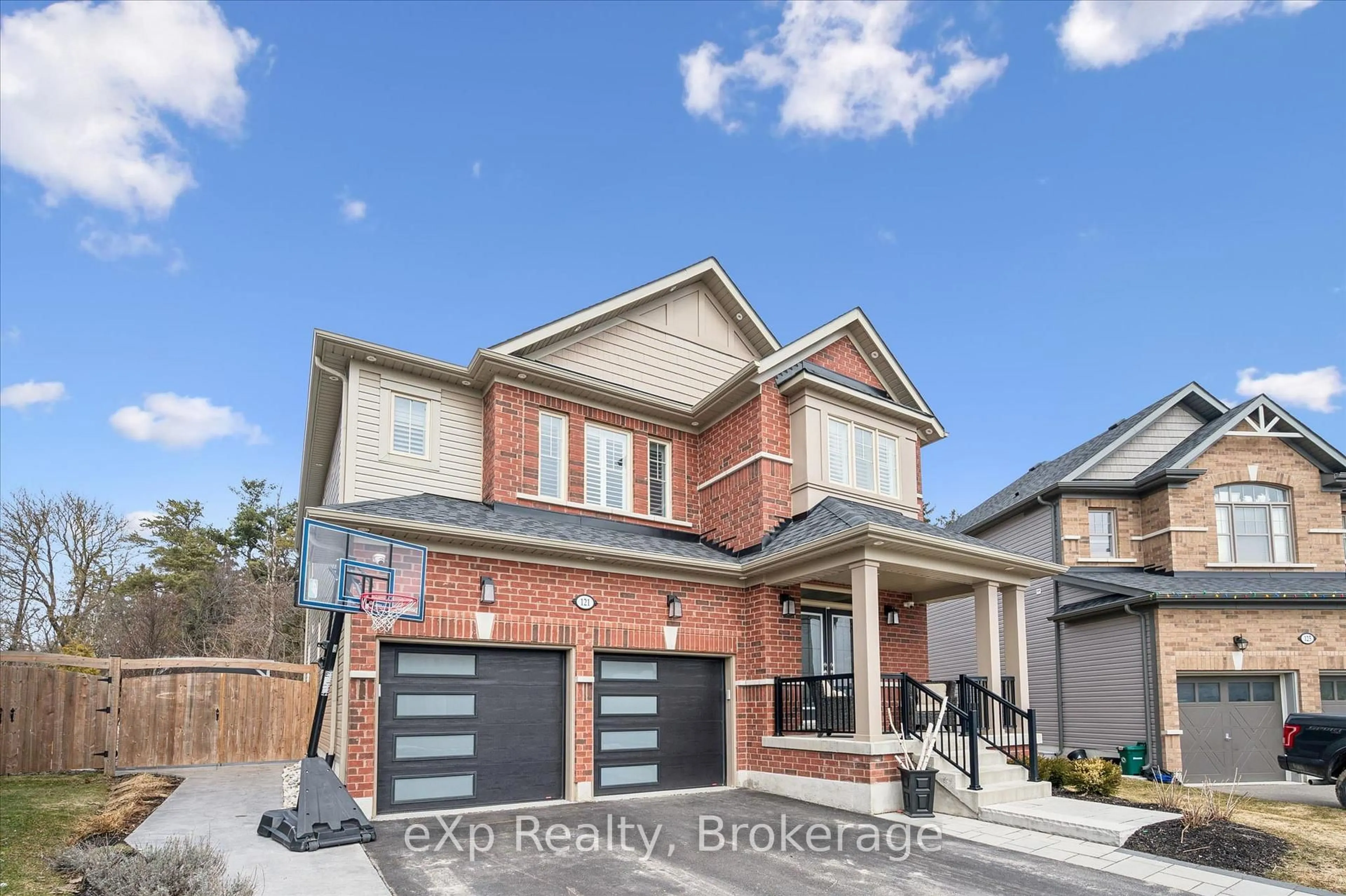 Home with brick exterior material, street for 121 McFarlane Cres, Centre Wellington Ontario N1M 0G3
