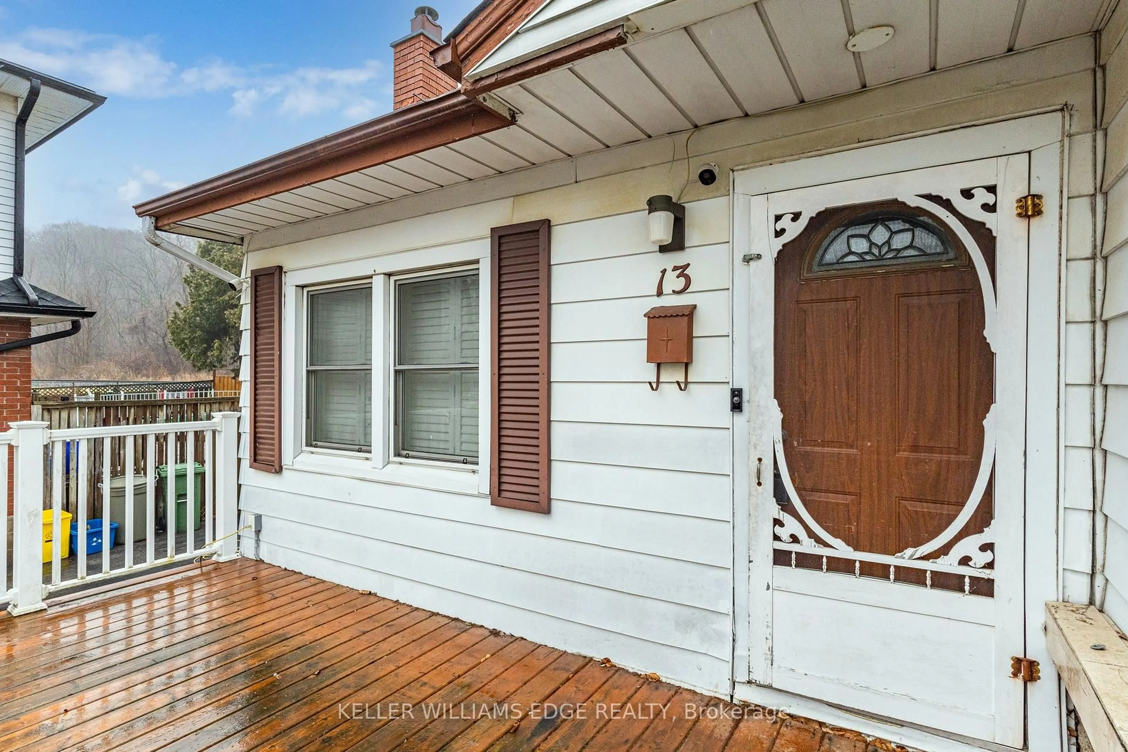 Home with vinyl exterior material, street for 13 Alba St, Hamilton Ontario L8G 1N9