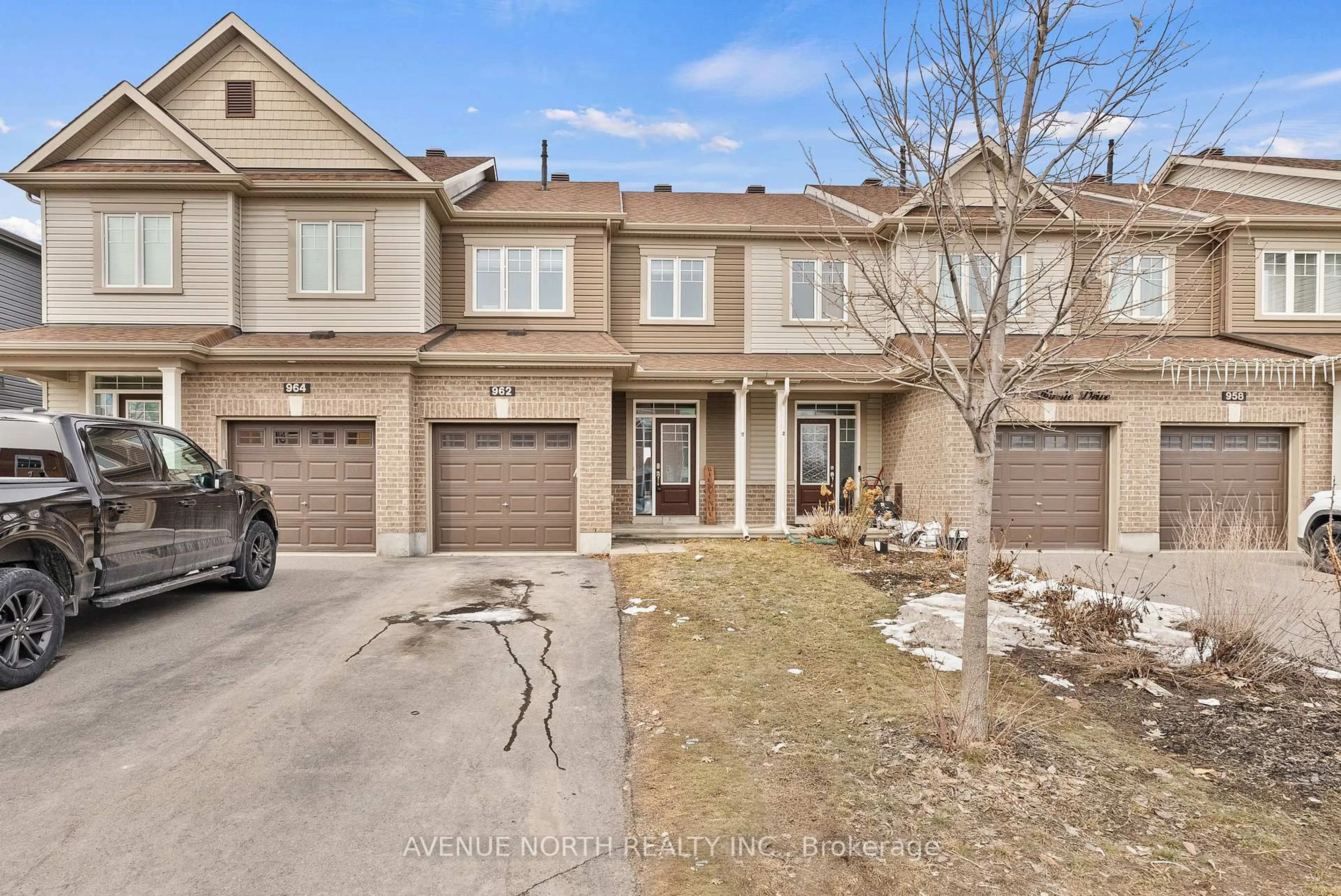 Home with brick exterior material, street for 962 Kilbirnie Dr, Ottawa Ontario K2J 6E6