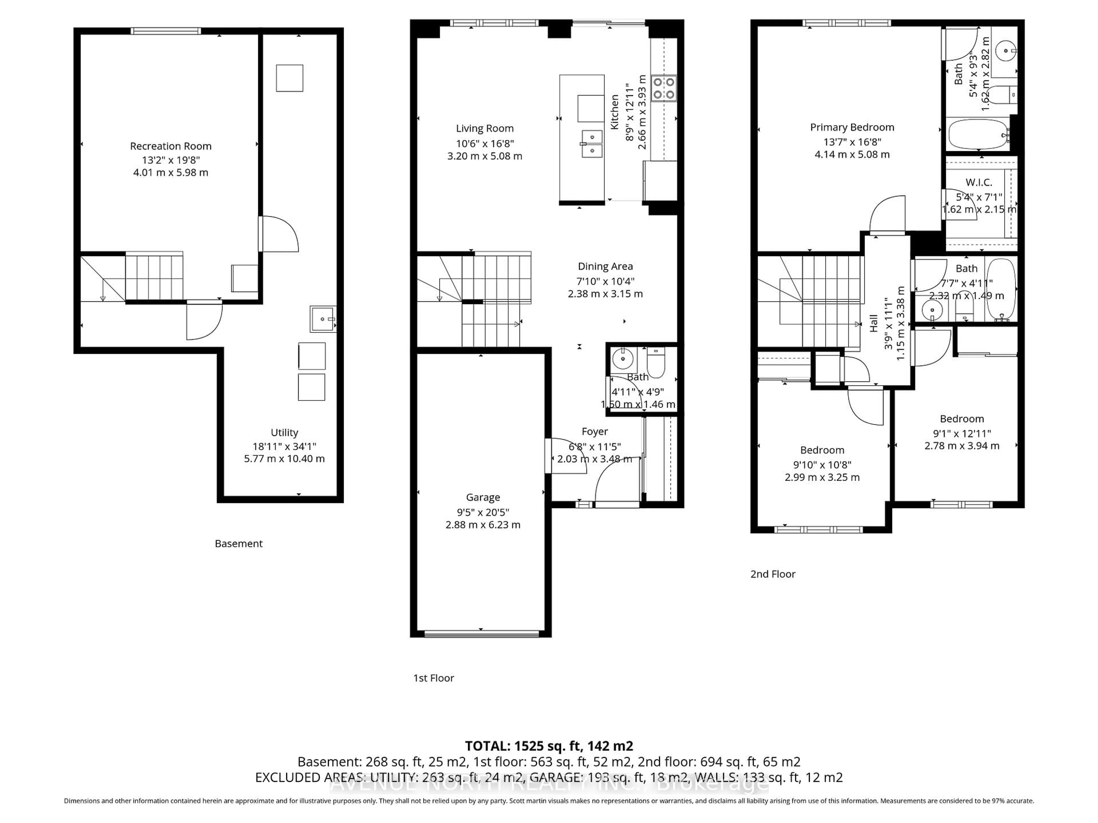 Floor plan for 962 Kilbirnie Dr, Ottawa Ontario K2J 6E6
