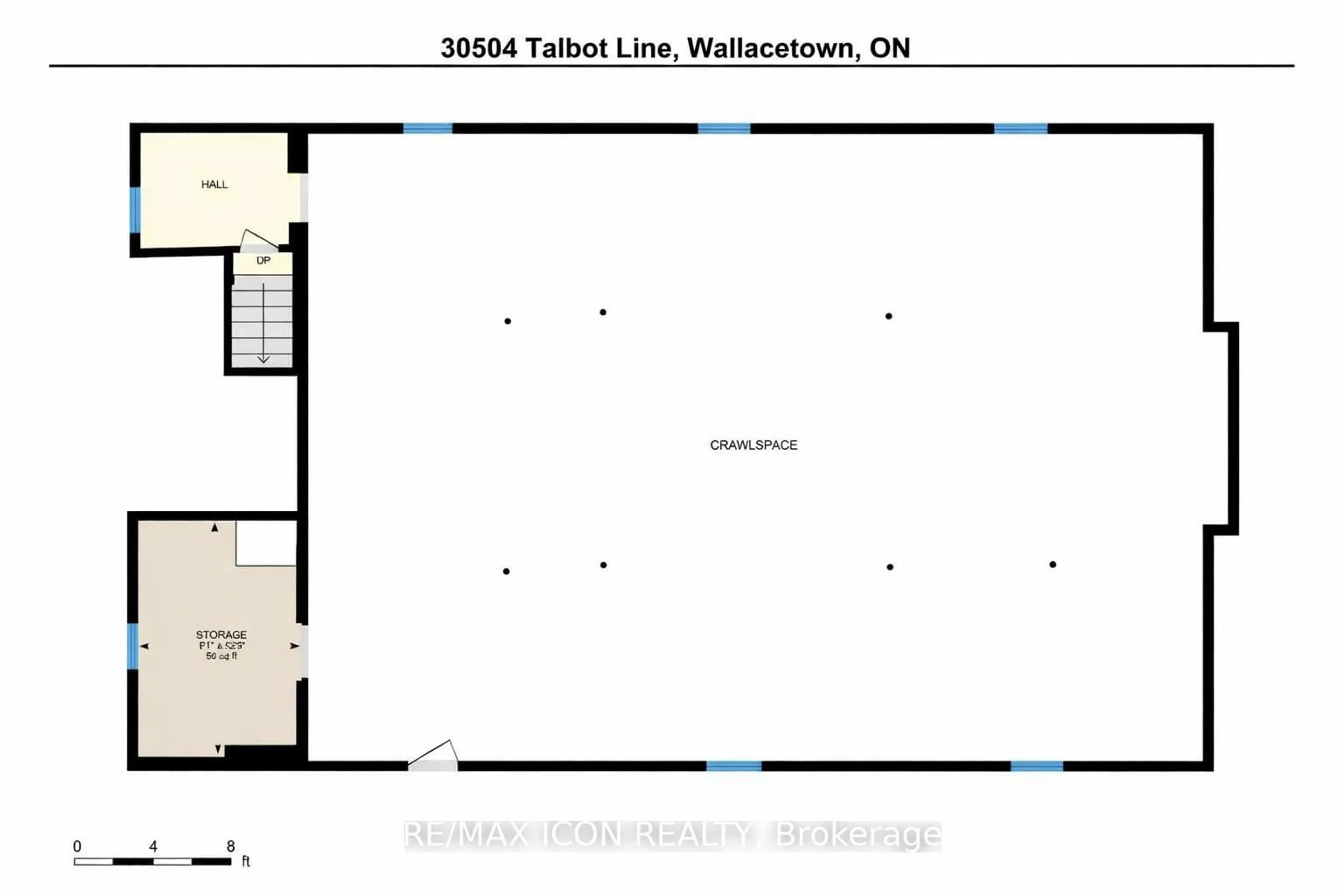 Floor plan for 30504 Talbot Line, Dutton/Dunwich Ontario N0L 2M0