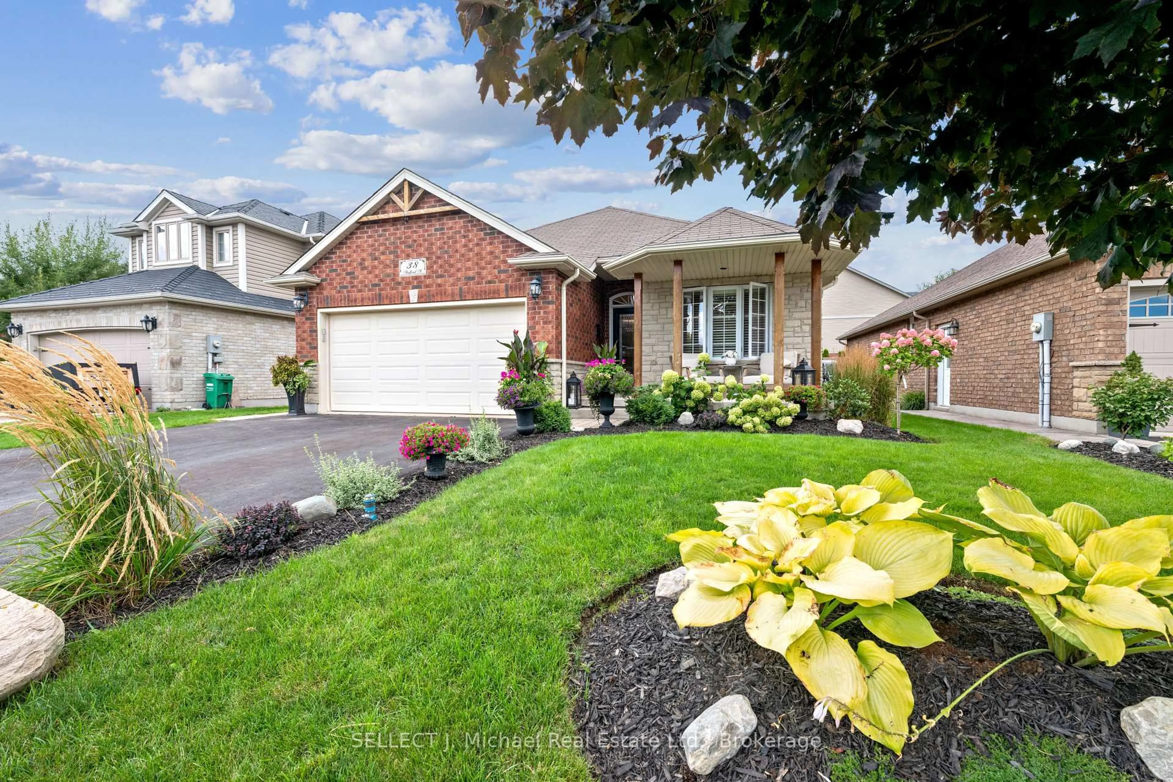 Home with brick exterior material, street for 38 Stafford St, Centre Wellington Ontario N0B 1S0