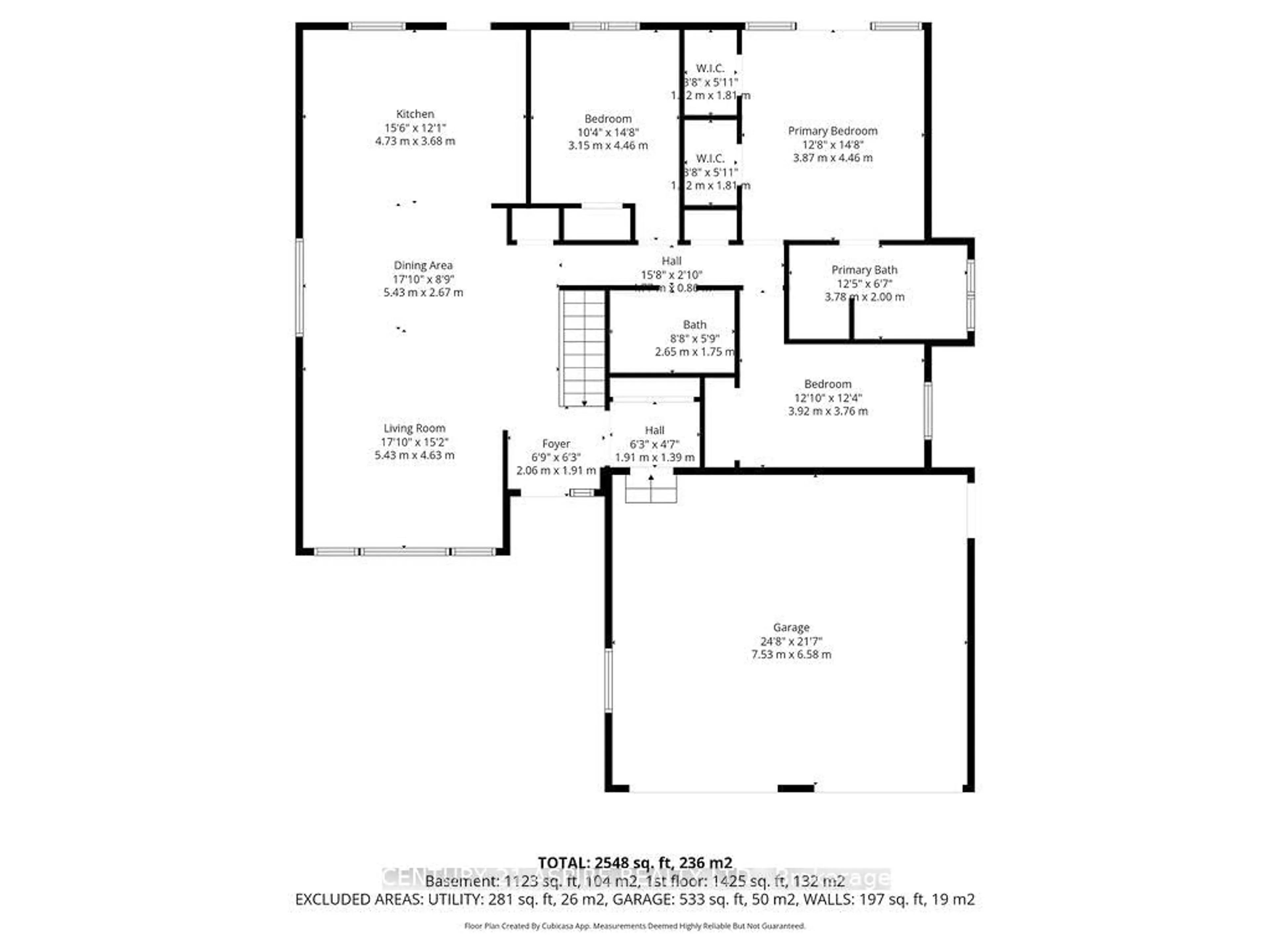Floor plan for 529 Turning Stone Cres, Petawawa Ontario K8H 0B3