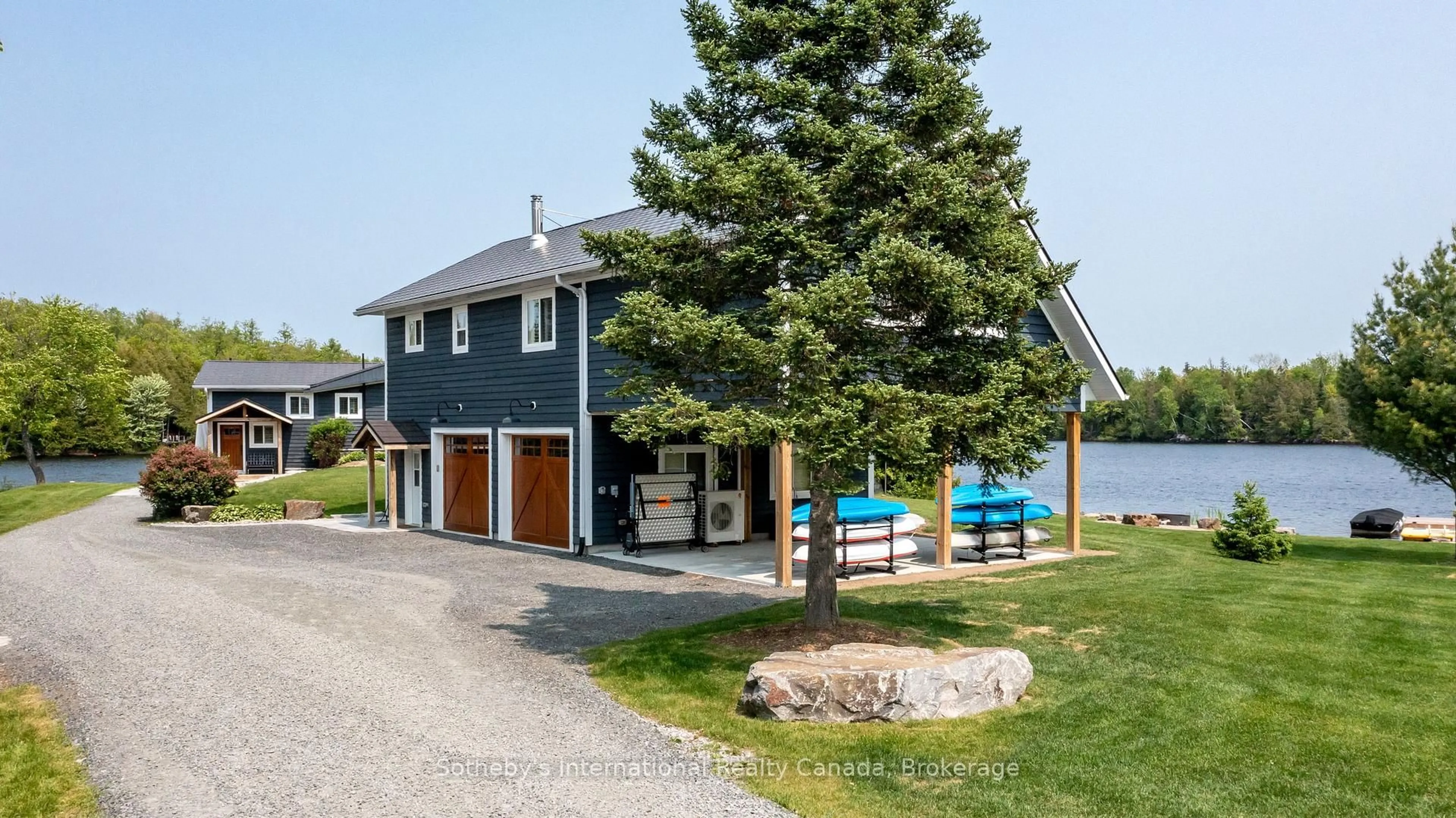 Home with vinyl exterior material, water/lake/river/ocean view for 11D Bears Paw, Whitestone Ontario P0A 1G0