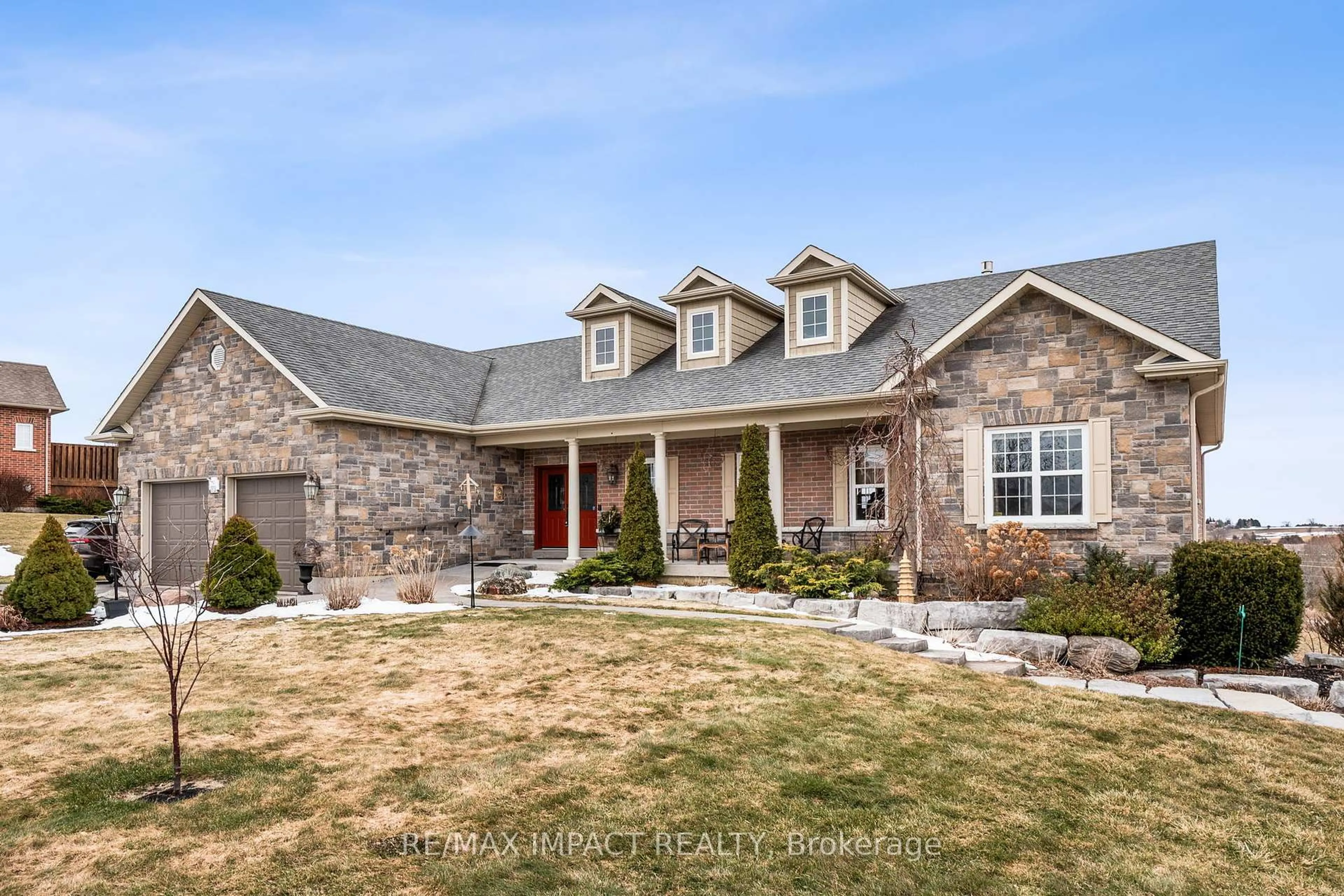 Home with brick exterior material, street for 32 Jean Davey Rd, Cobourg Ontario K9A 0Y1