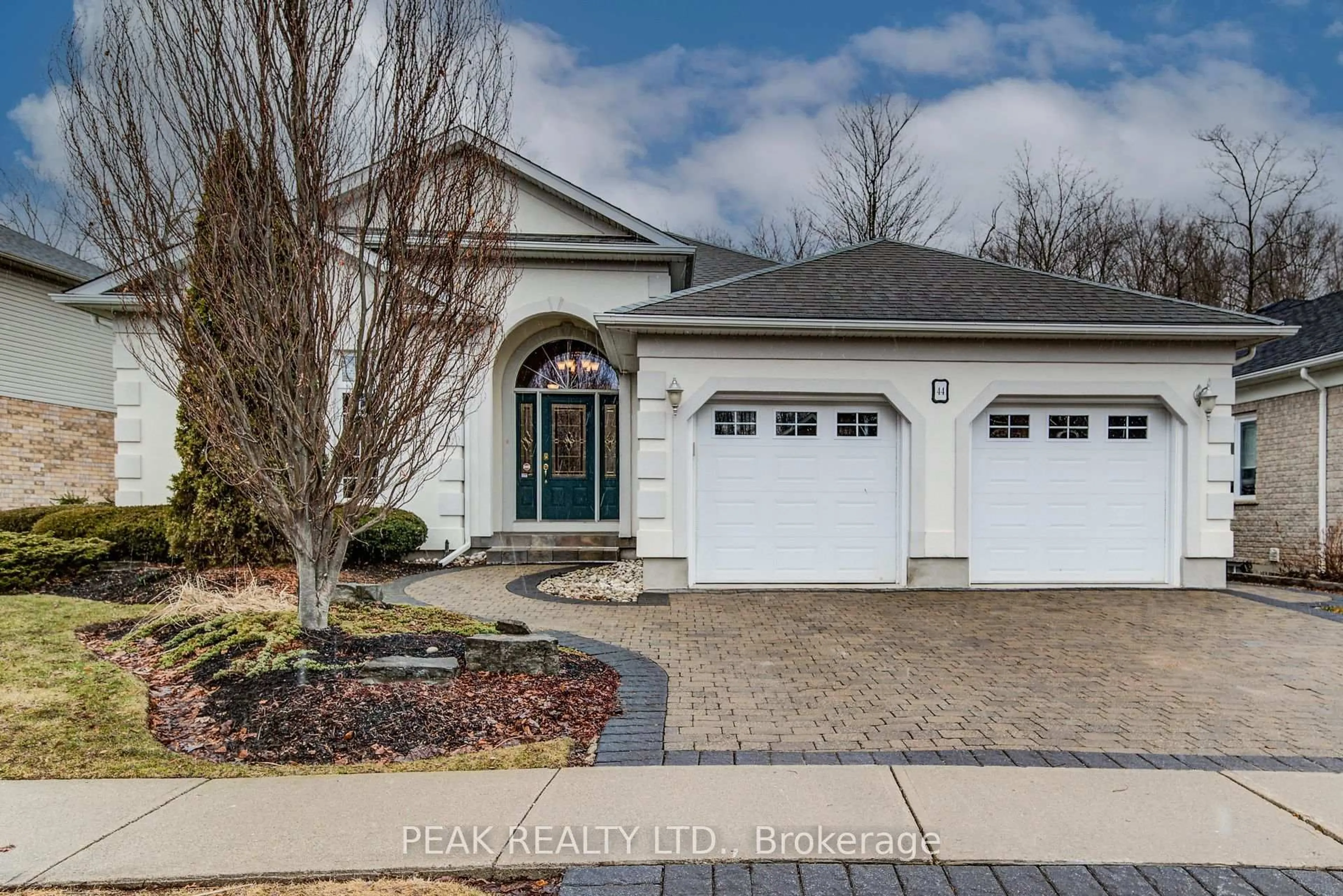 Home with brick exterior material, street for 44 Laschinger Blvd, Wilmot Ontario N3A 2G7