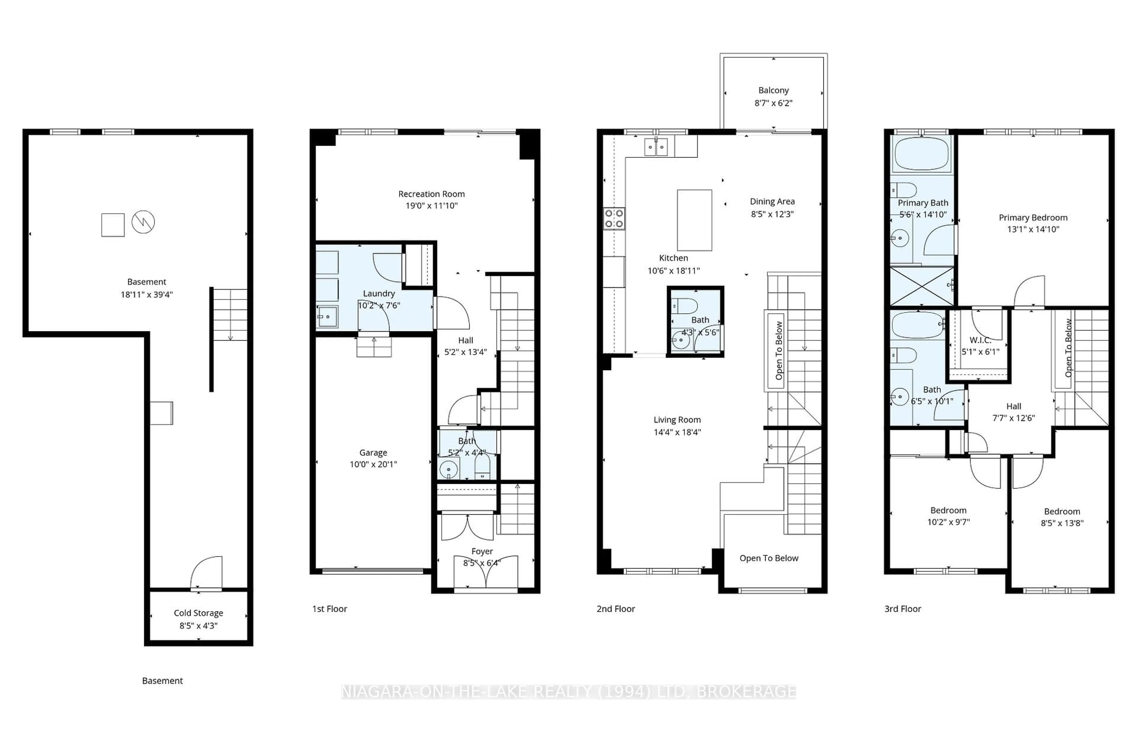 Floor plan for 4018 Frachioni Dr, Lincoln Ontario L3J 0R8