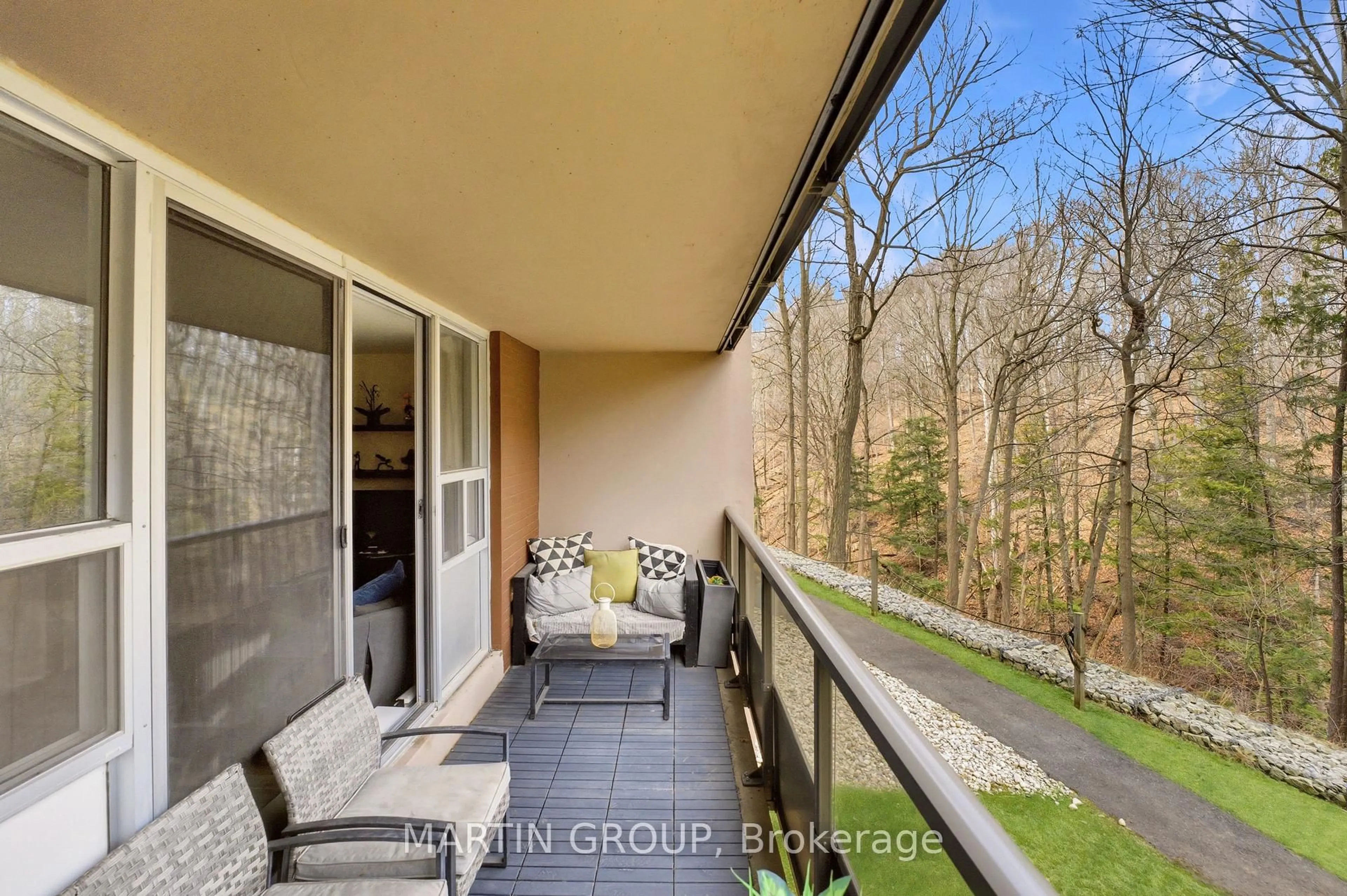 Patio, water/lake/river/ocean view for 1968 Main St #103, Hamilton Ontario L8S 1J7