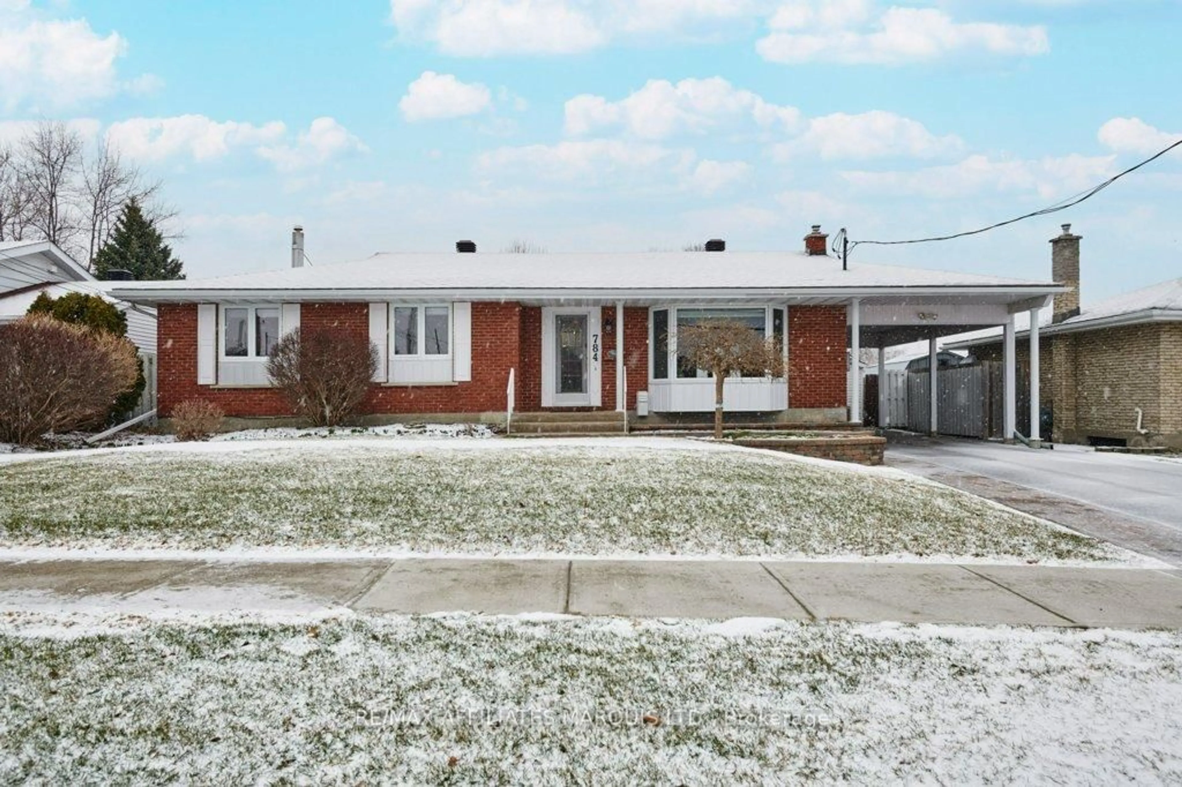 Home with brick exterior material, street for 784 Iroquois Dr, Cornwall Ontario K6H 5C5