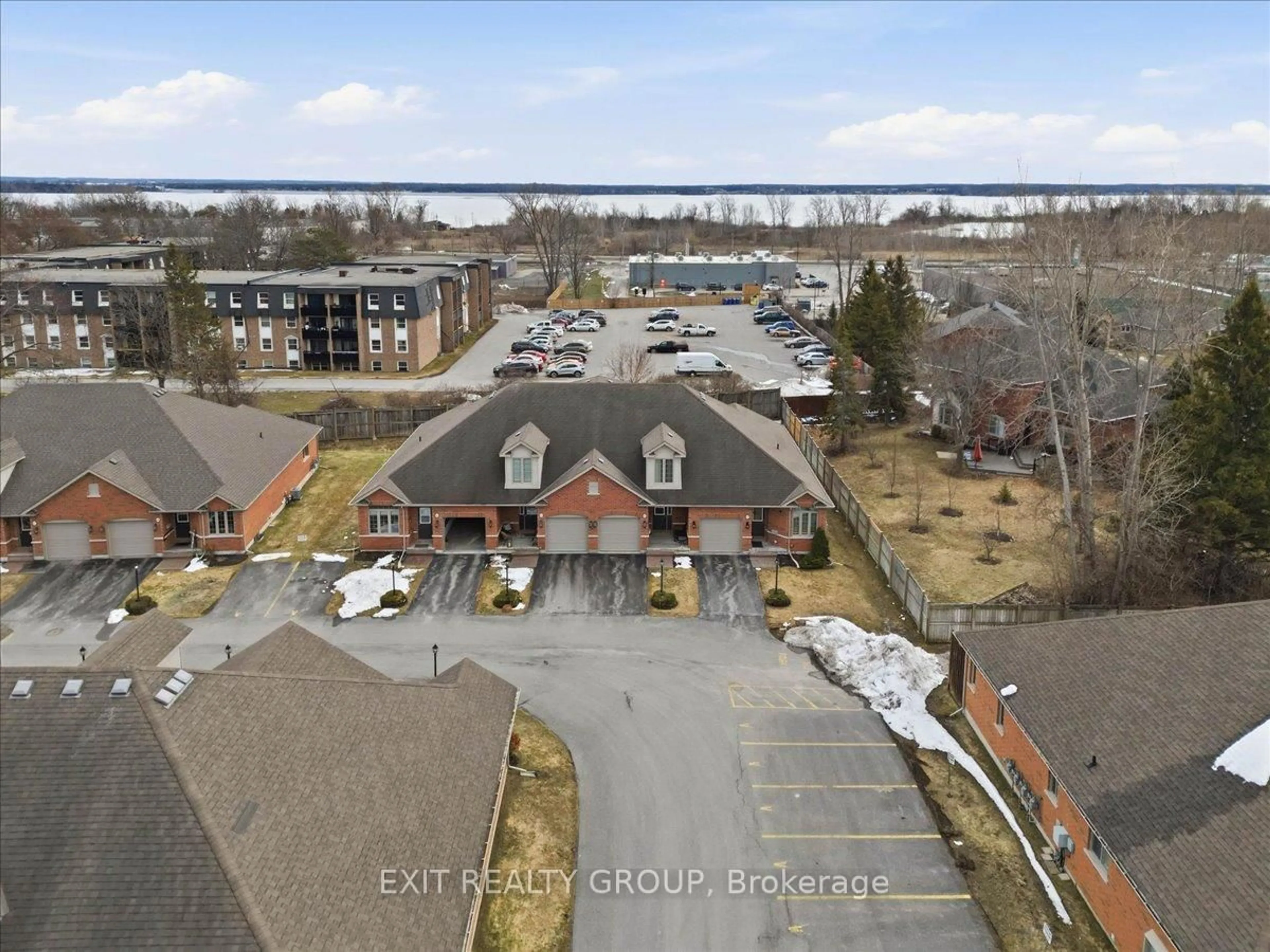 A pic from outside/outdoor area/front of a property/back of a property/a pic from drone, water/lake/river/ocean view for 194 Haig Rd #25, Belleville Ontario K8N 0A8