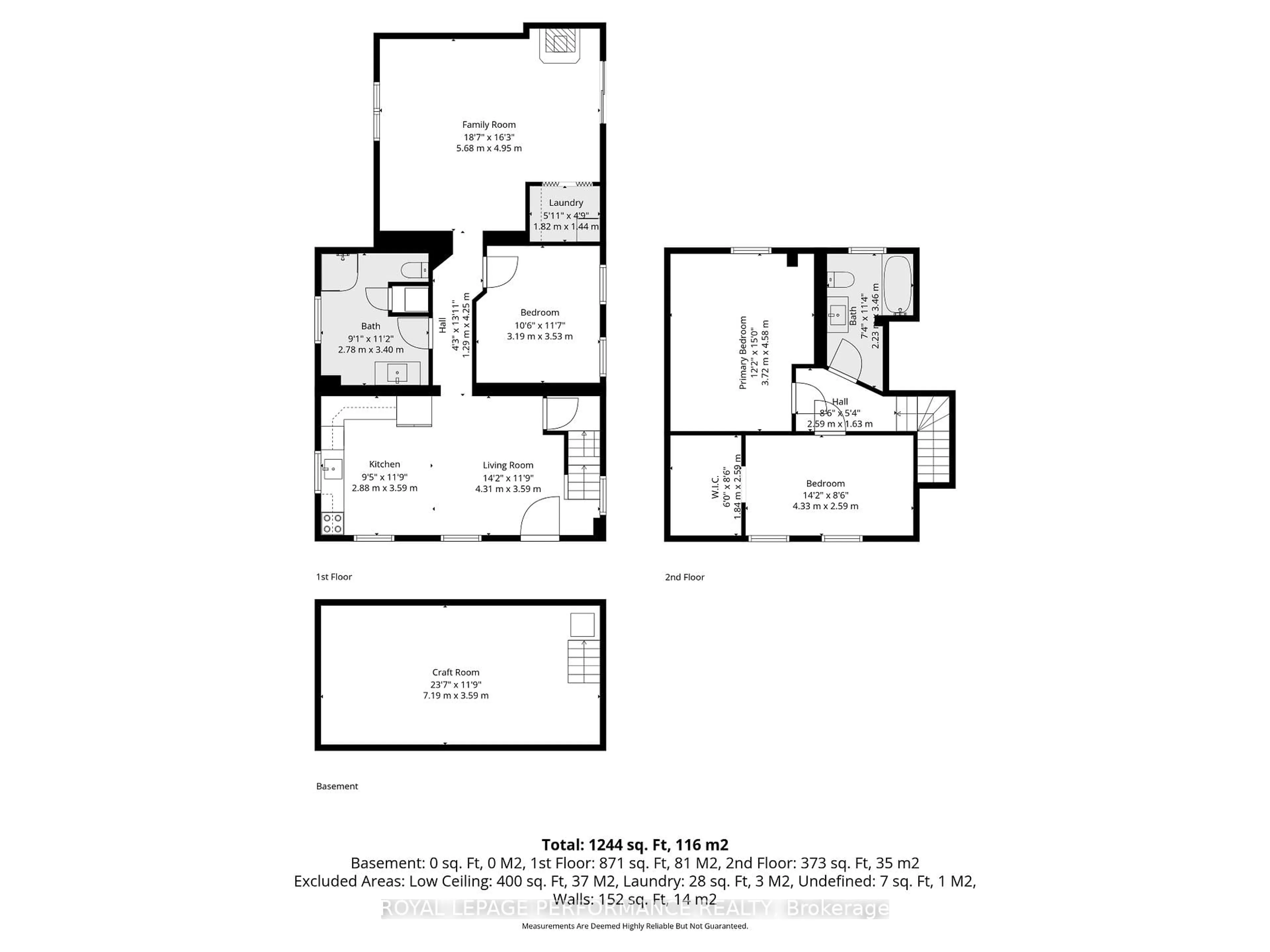 Floor plan for 441 Adolphus St, Cornwall Ontario K6H 3S8