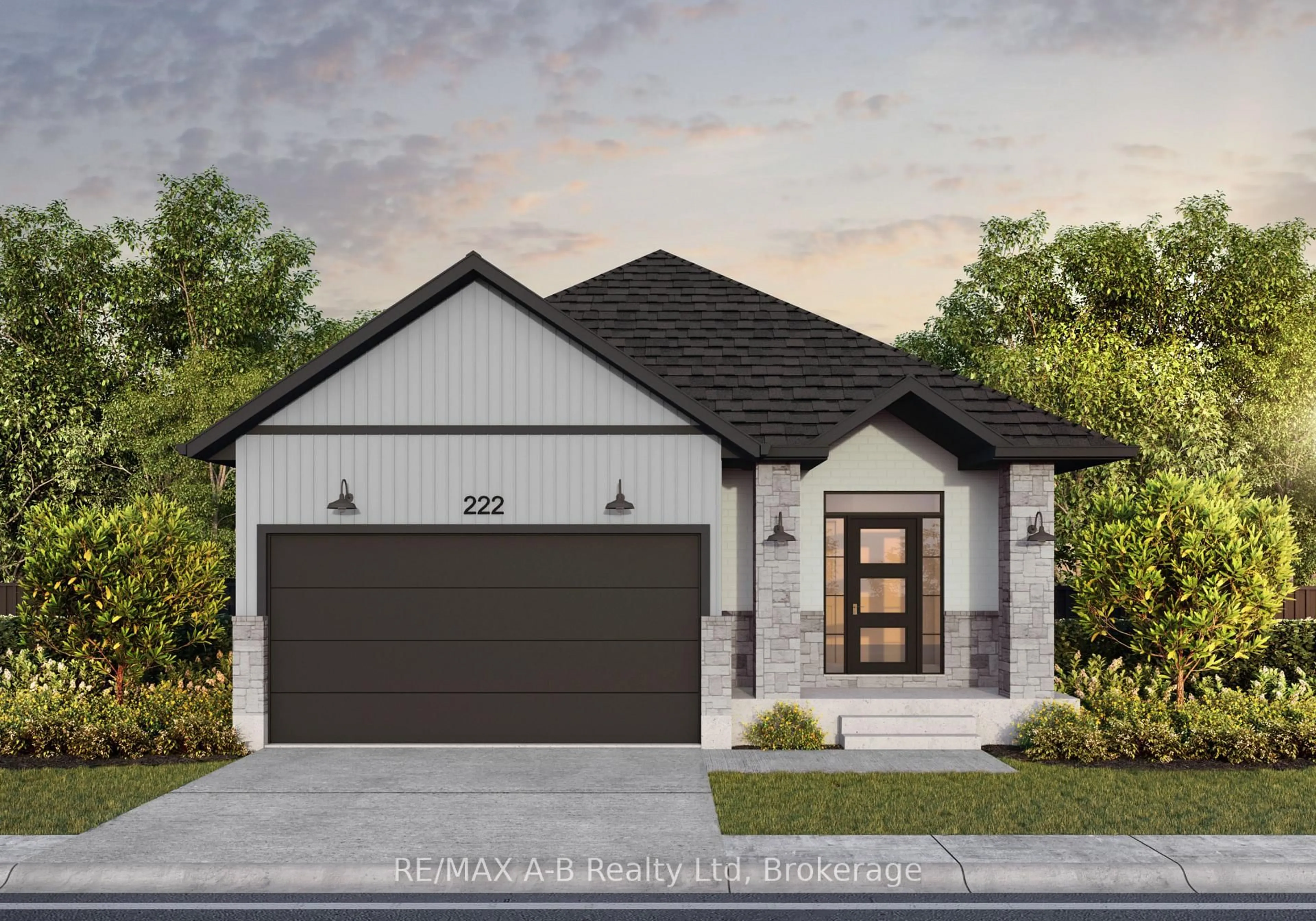 Home with brick exterior material, street for Lot 47 95 O.J. Gaffney Dr, Stratford Ontario N5A 0K5