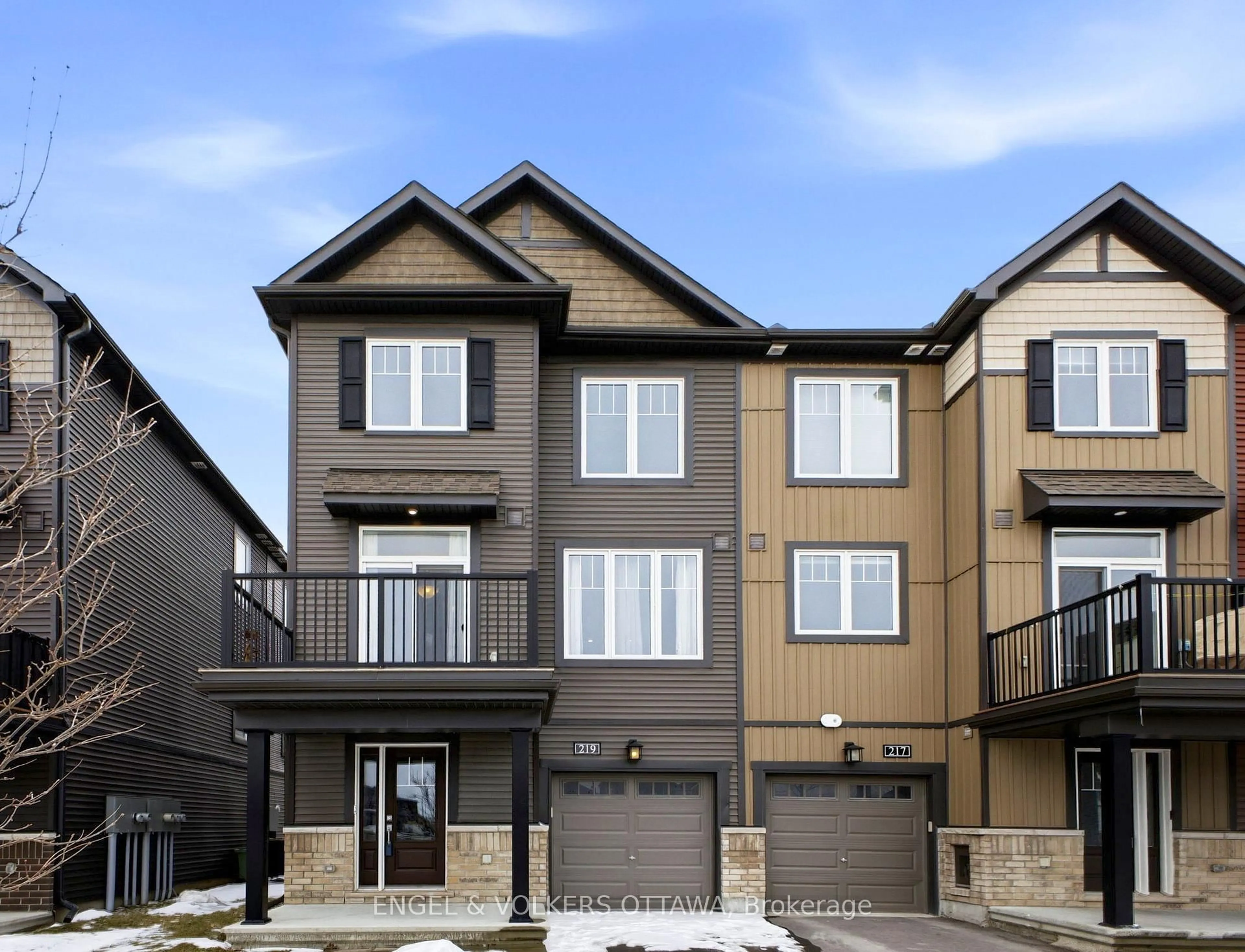 Home with brick exterior material, street for 219 Liebe Terr, Ottawa Ontario K2J 6R9