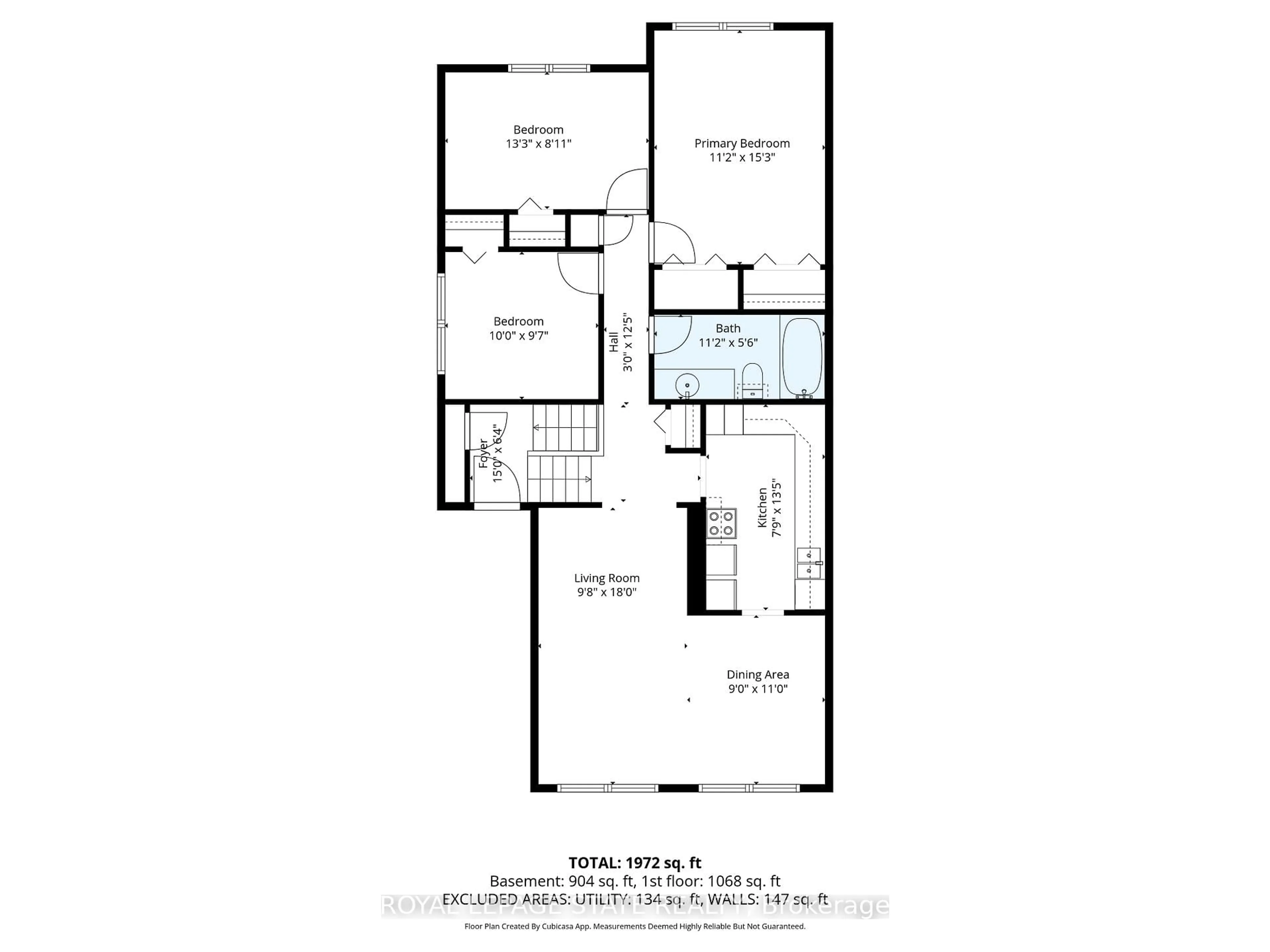 Floor plan for 222 Greencedar Dr, Hamilton Ontario L9C 6W6