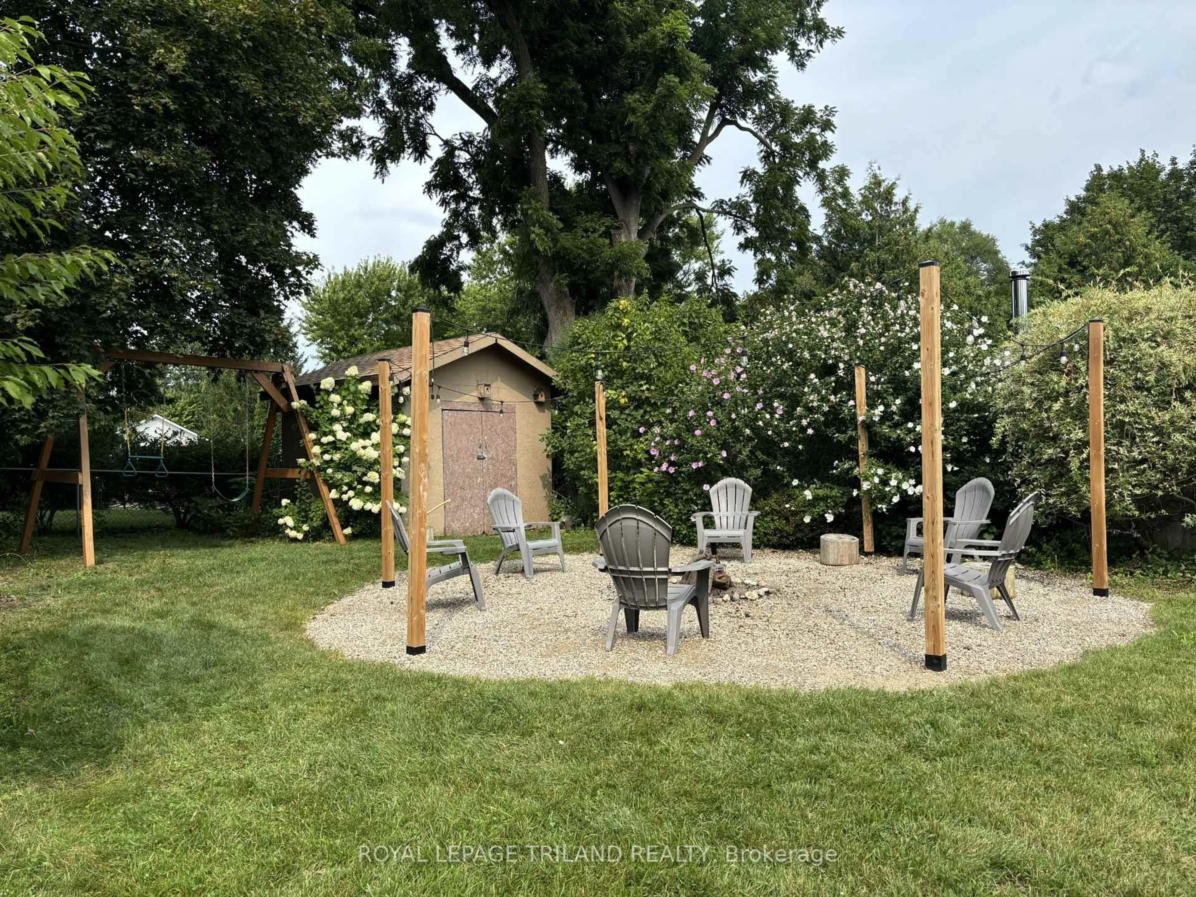 Patio, forest/trees view for 363 Reynolds Rd, London South Ontario N6K 2P8