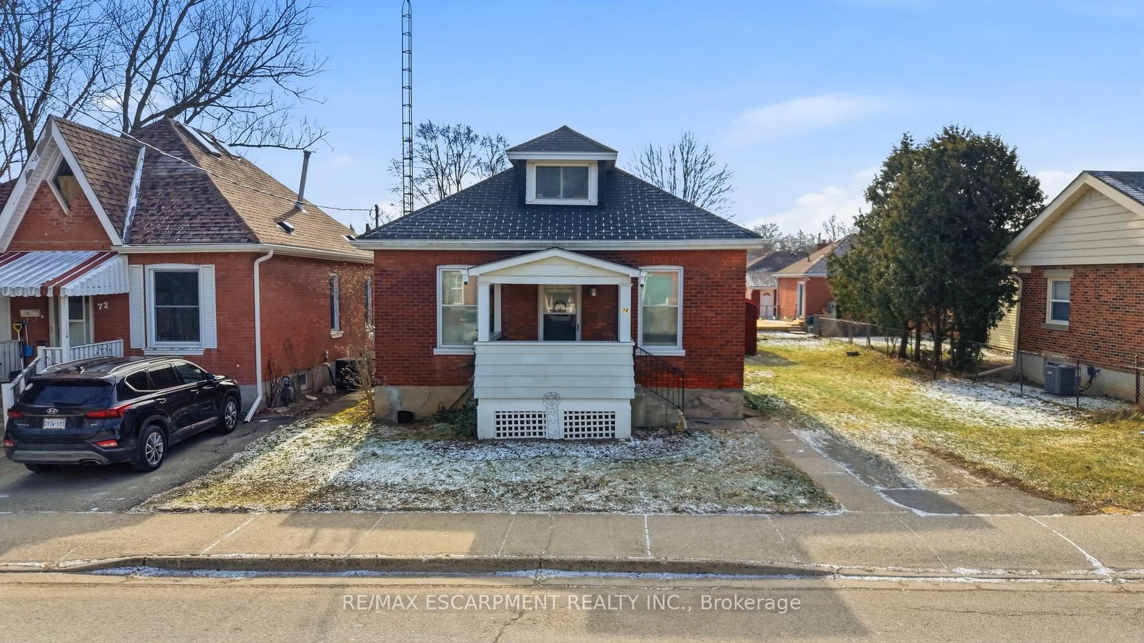 Home with brick exterior material, street for 74 Brunswick St, Brantford Ontario N3T 1G4