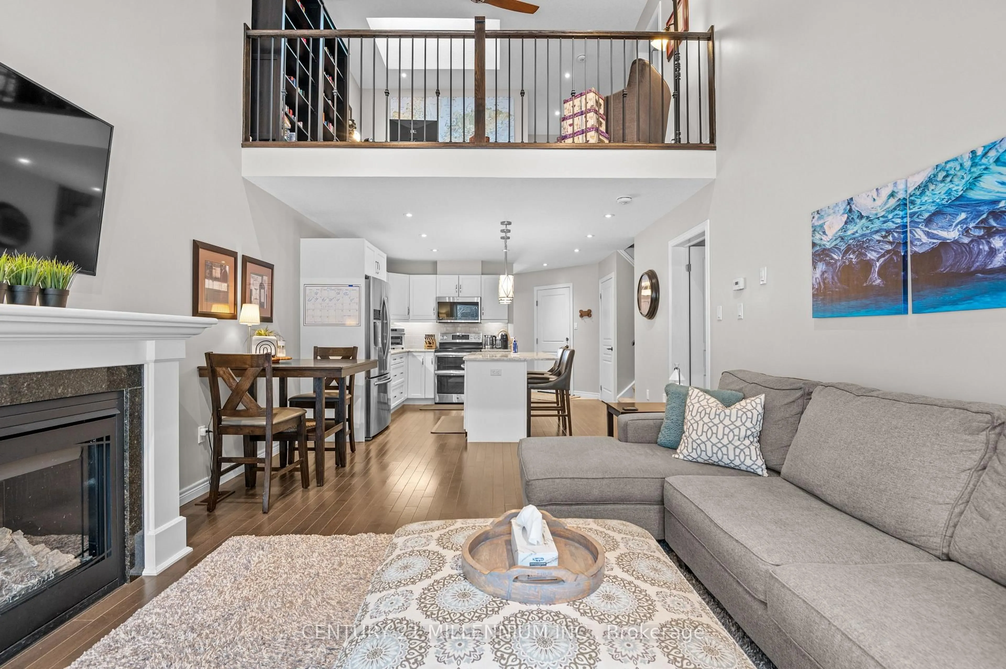 Living room with furniture, unknown for 11 Lawson Dr #5, East Luther Grand Valley Ontario L9W 7P1