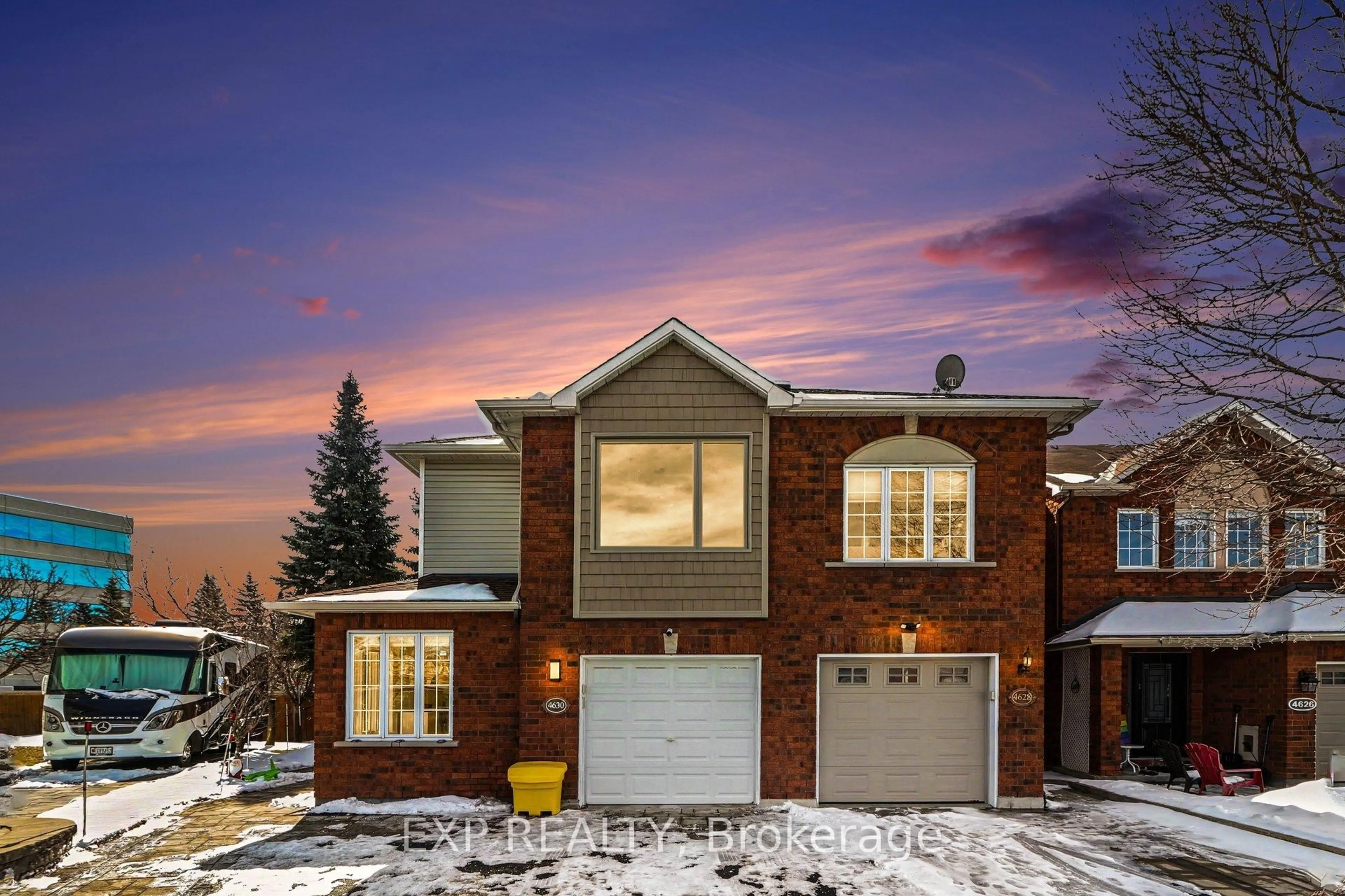 Home with brick exterior material, street for 4630 Ogilvie Walk Cres, Ottawa Ontario K1J 1G7