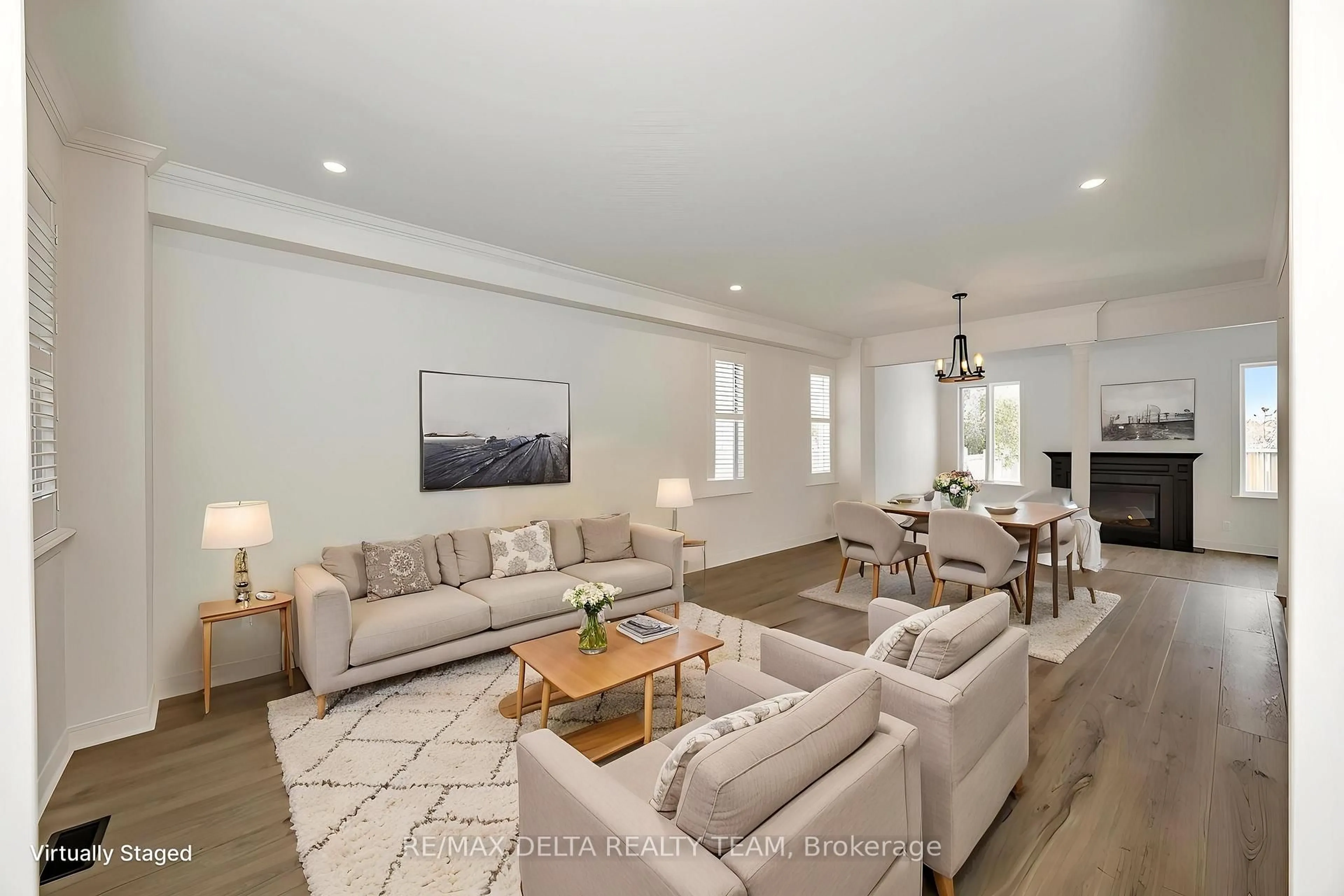 Living room with furniture, unknown for 2164 Sojourn St, Orleans Ontario K4A 4E2