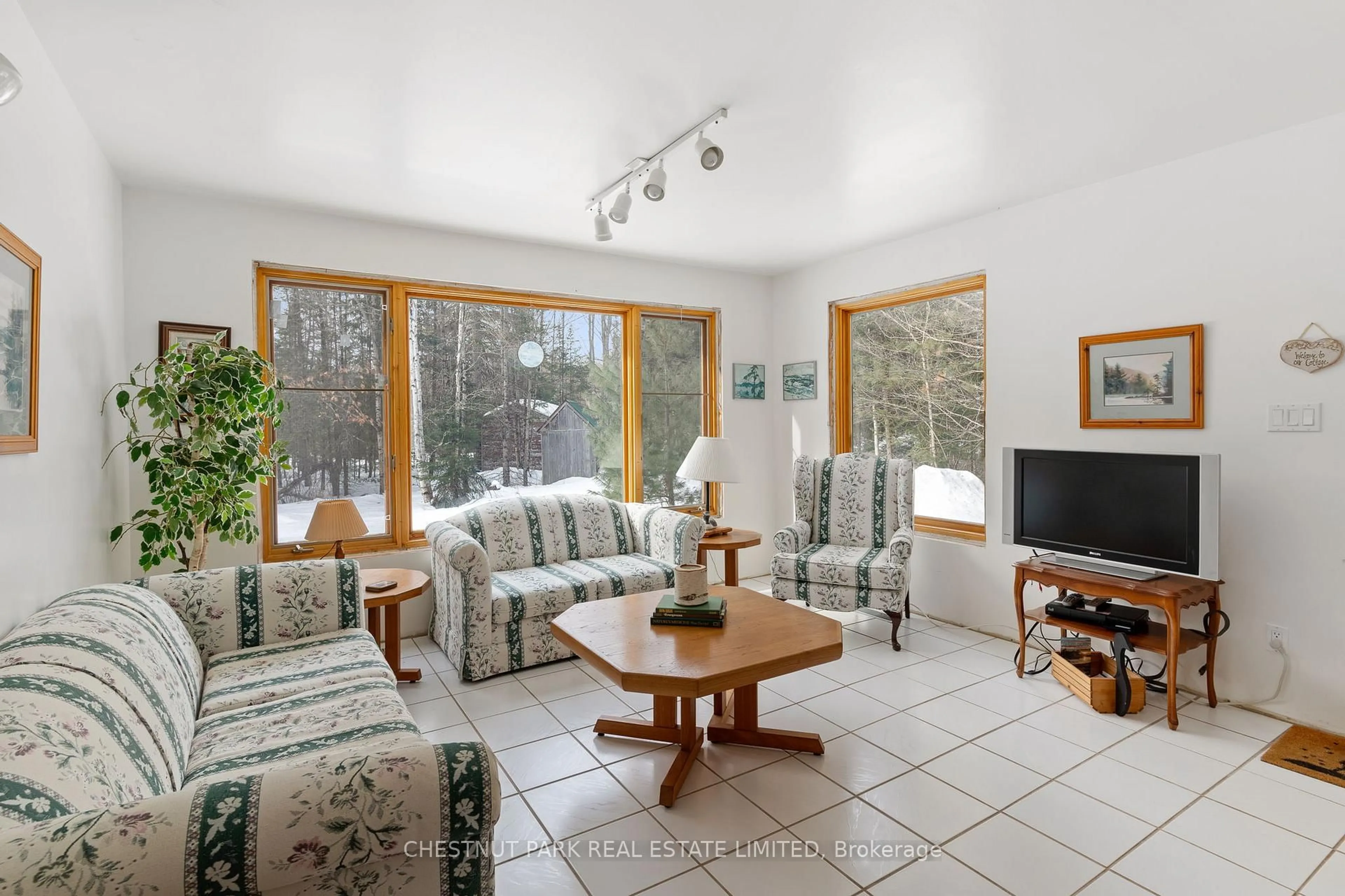 Living room with furniture, unknown for 2411 Soyers Lake Rd, Dysart et al Ontario K0M 1S0